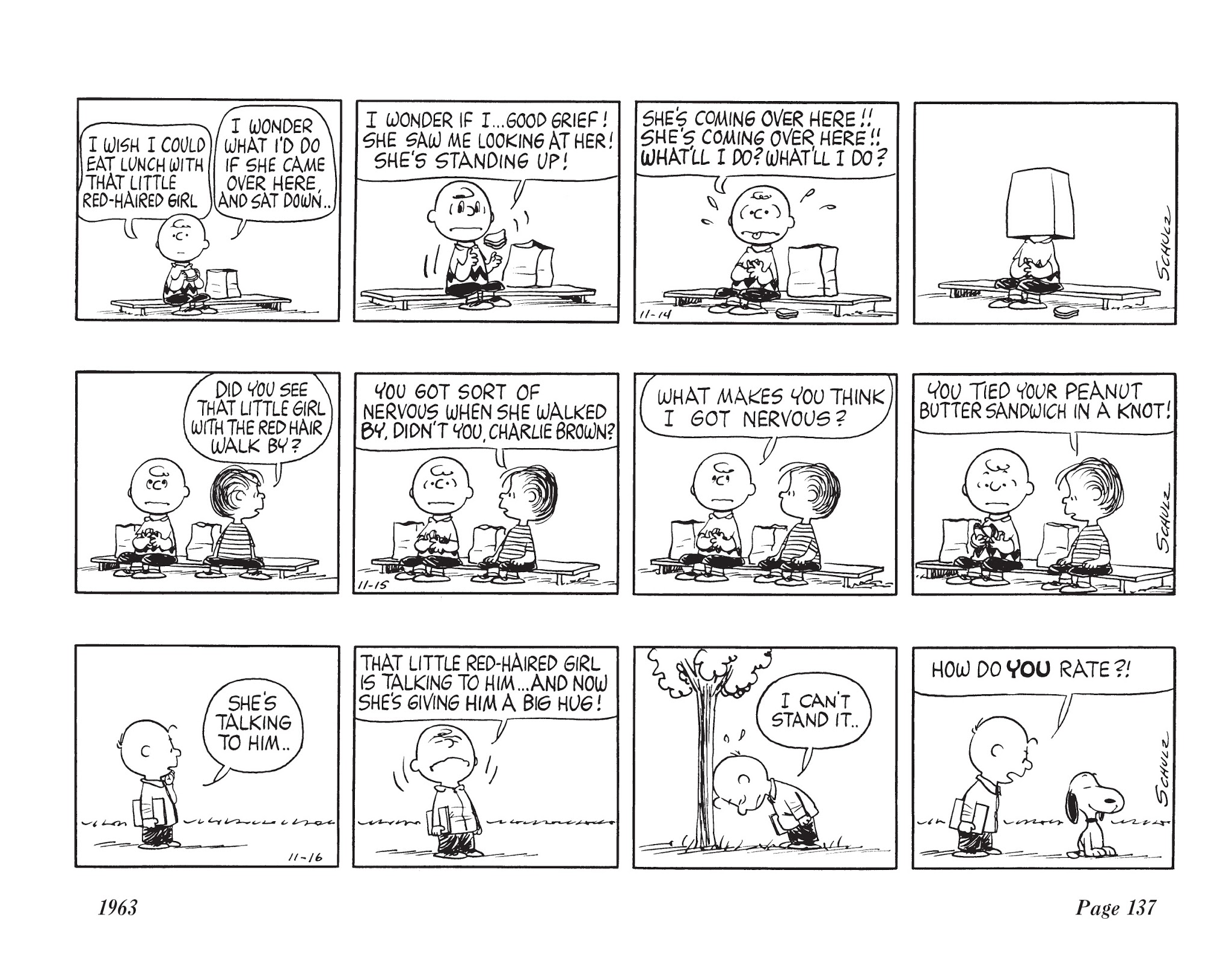 Read online The Complete Peanuts comic -  Issue # TPB 7 - 148