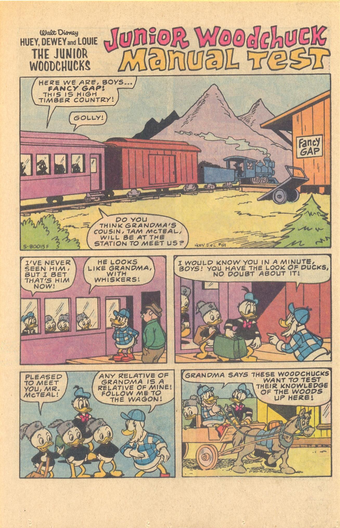 Read online Huey, Dewey, and Louie Junior Woodchucks comic -  Issue #81 - 25