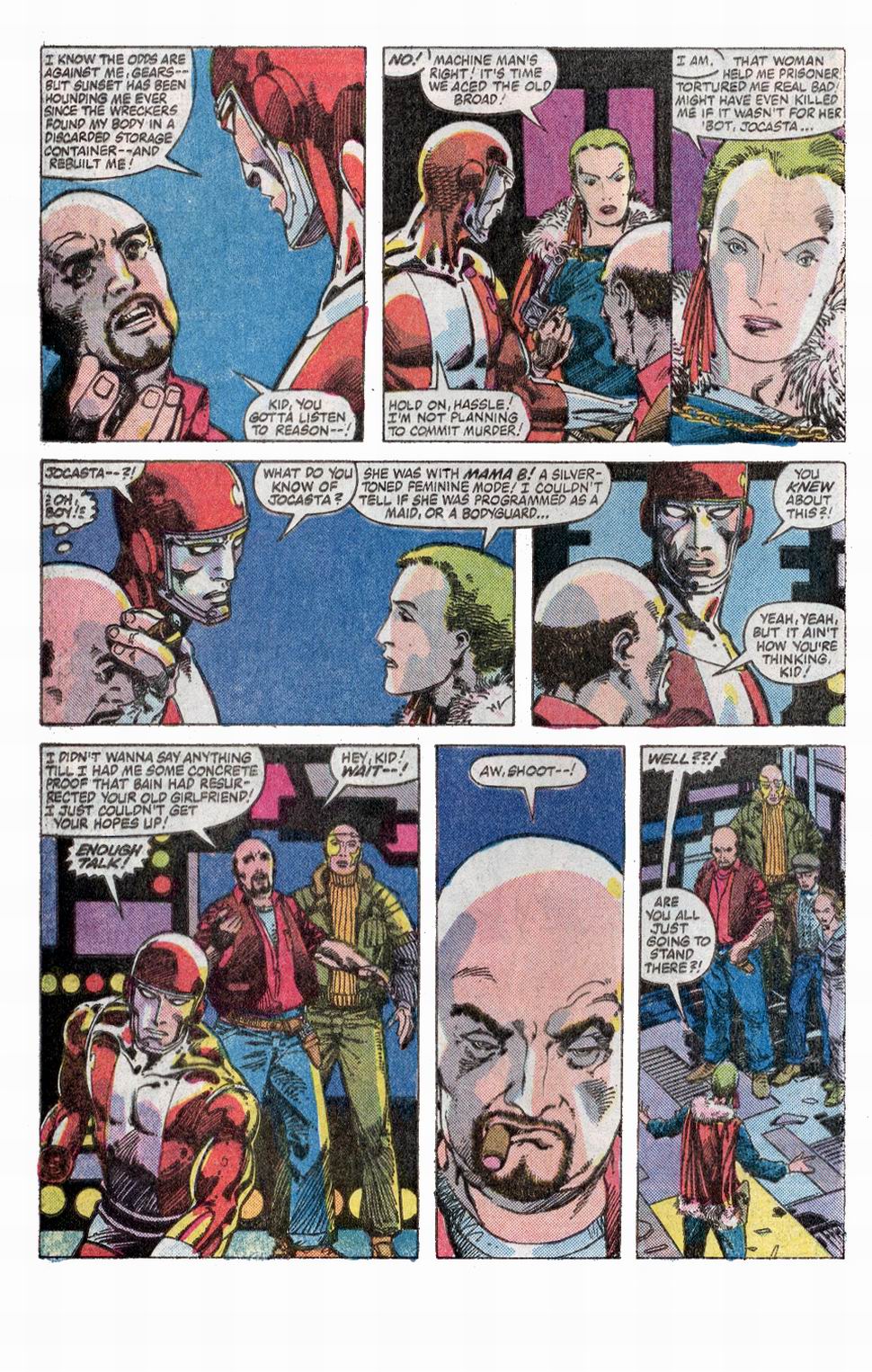 Read online Machine Man (1984) comic -  Issue #4 - 3