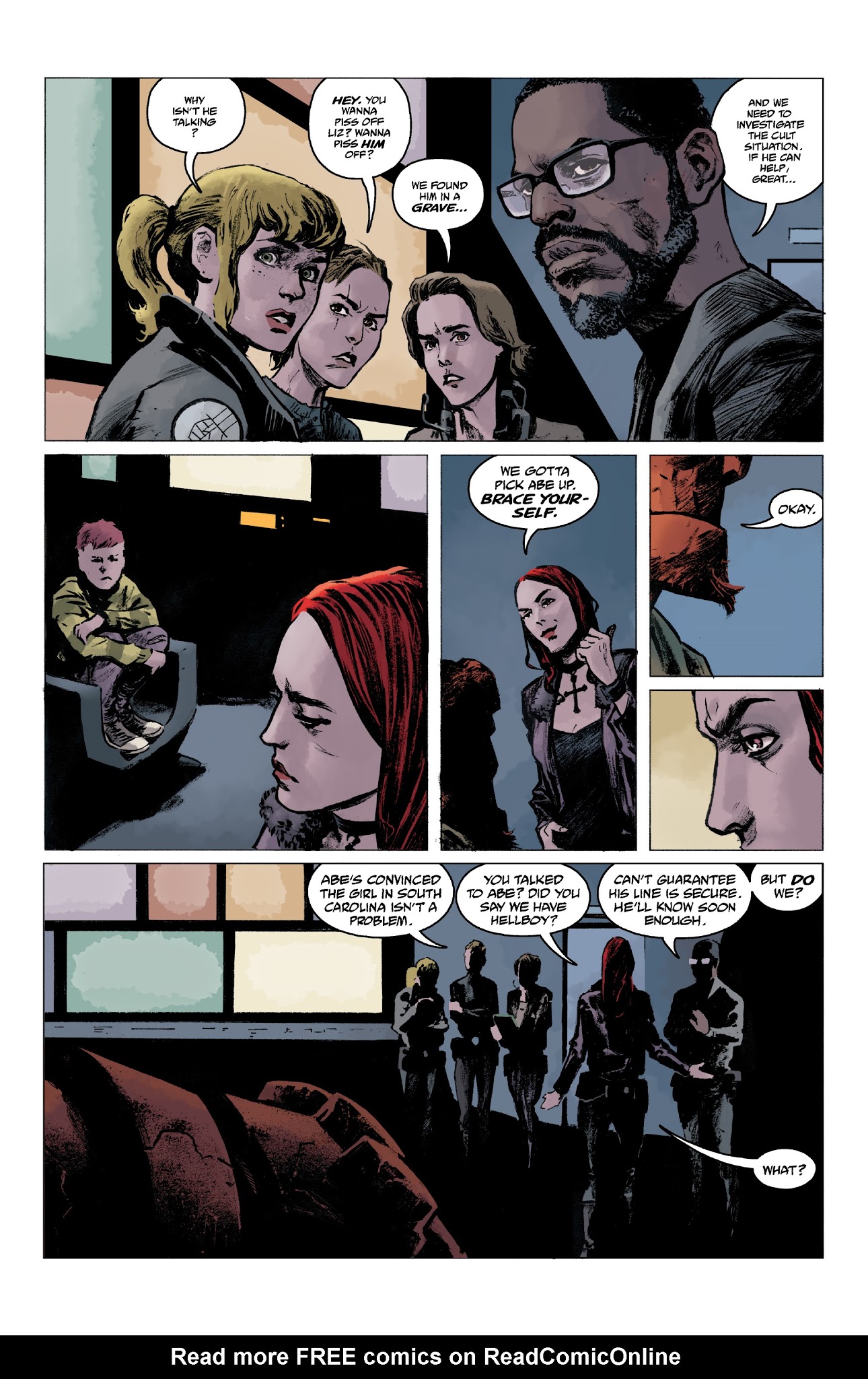 Read online B.P.R.D. The Devil You Know comic -  Issue #6 - 9