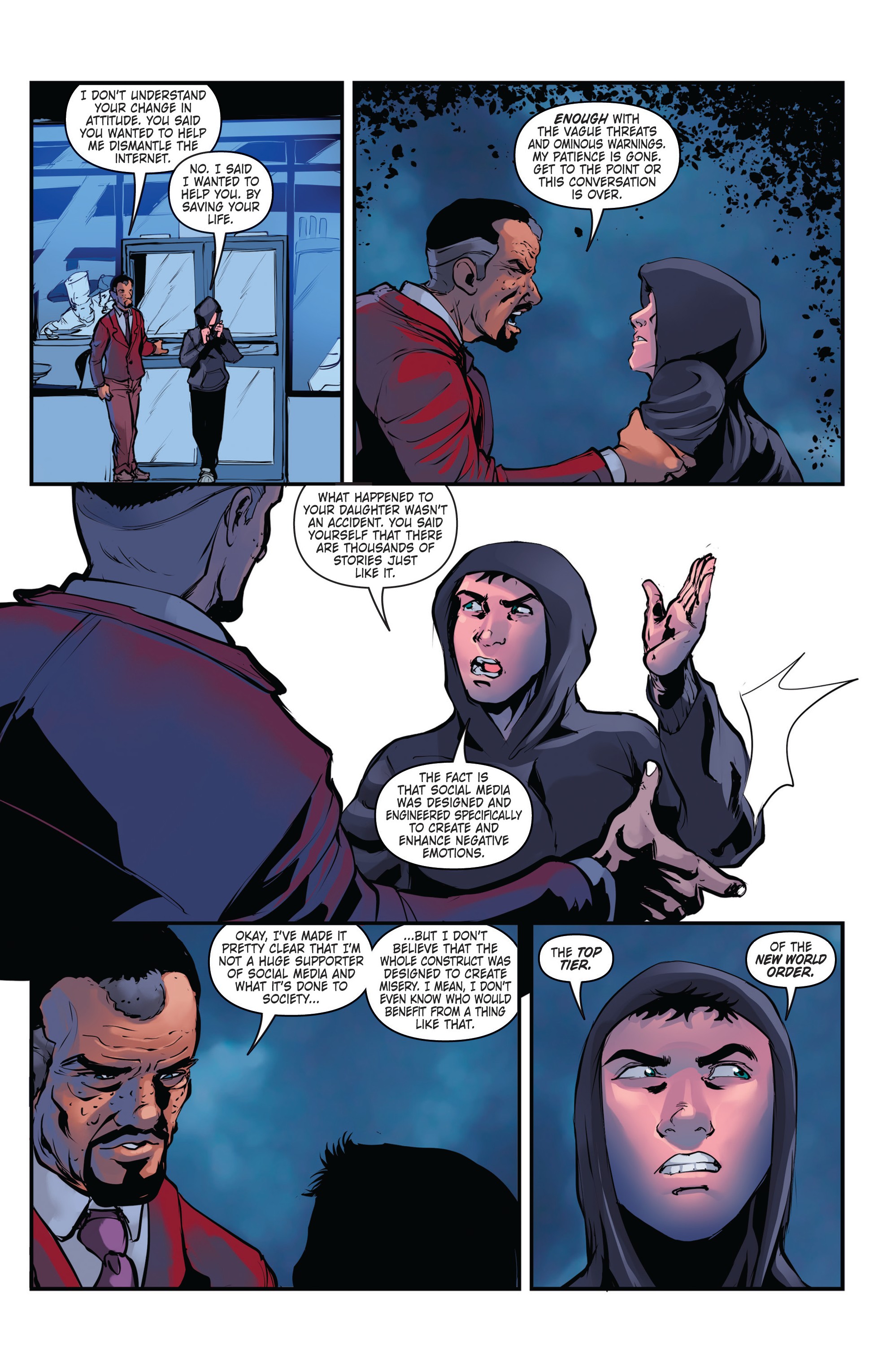 Read online Conspiracy comic -  Issue #4 - 10