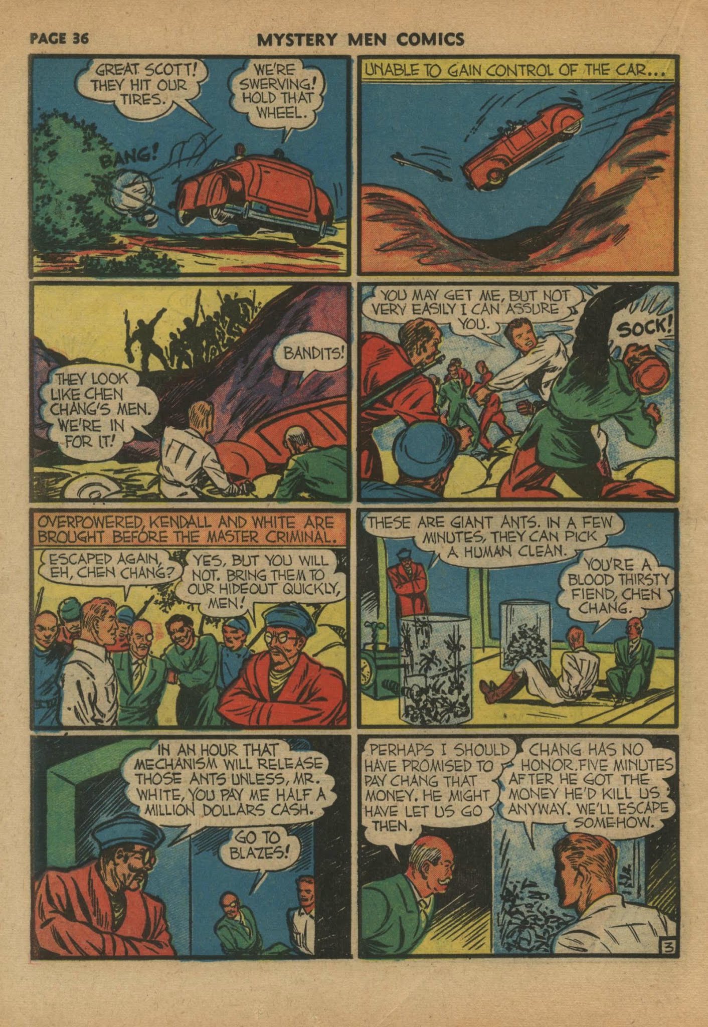 Read online Mystery Men Comics comic -  Issue #24 - 38