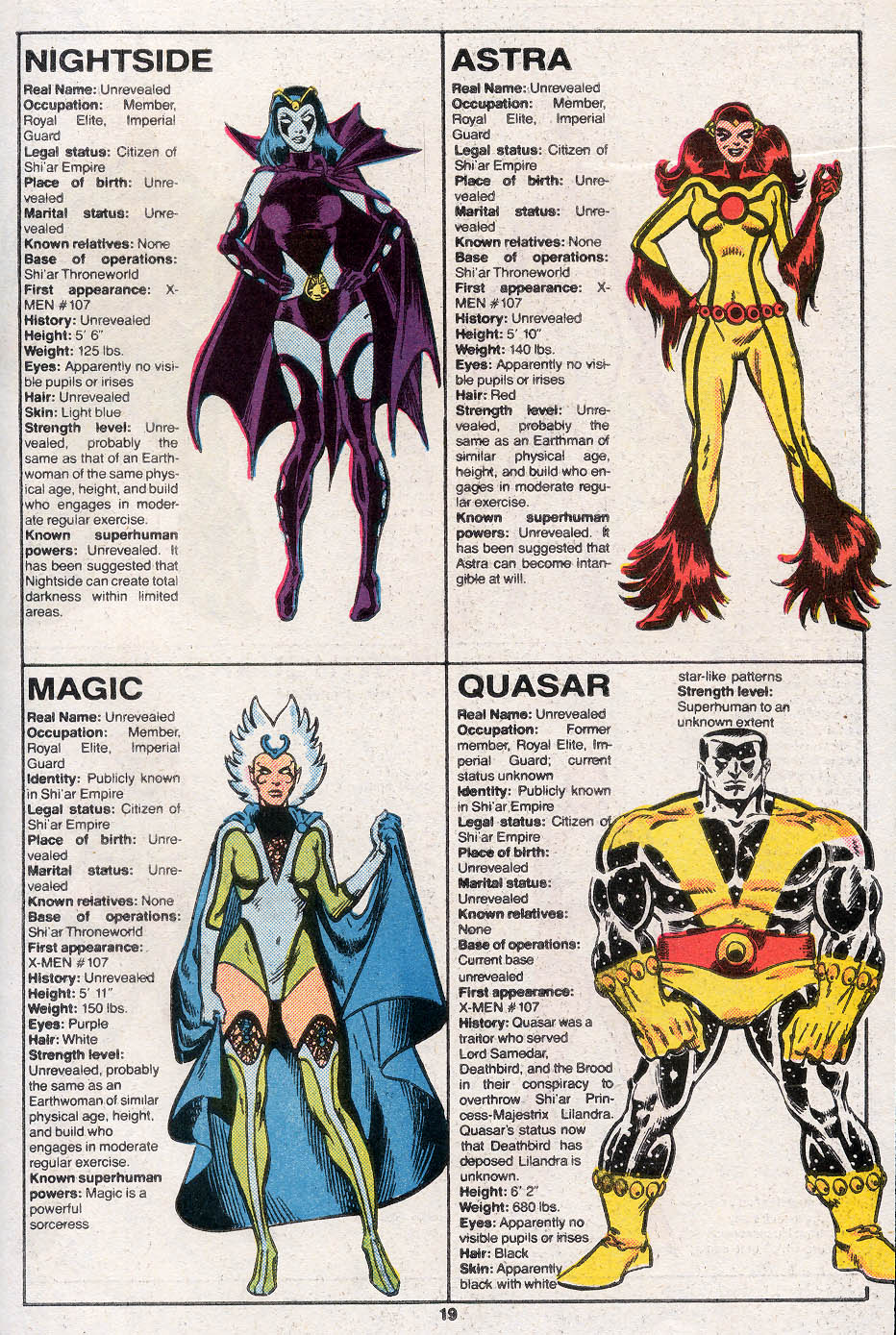 Read online The Official Handbook of the Marvel Universe Deluxe Edition comic -  Issue #6 - 21
