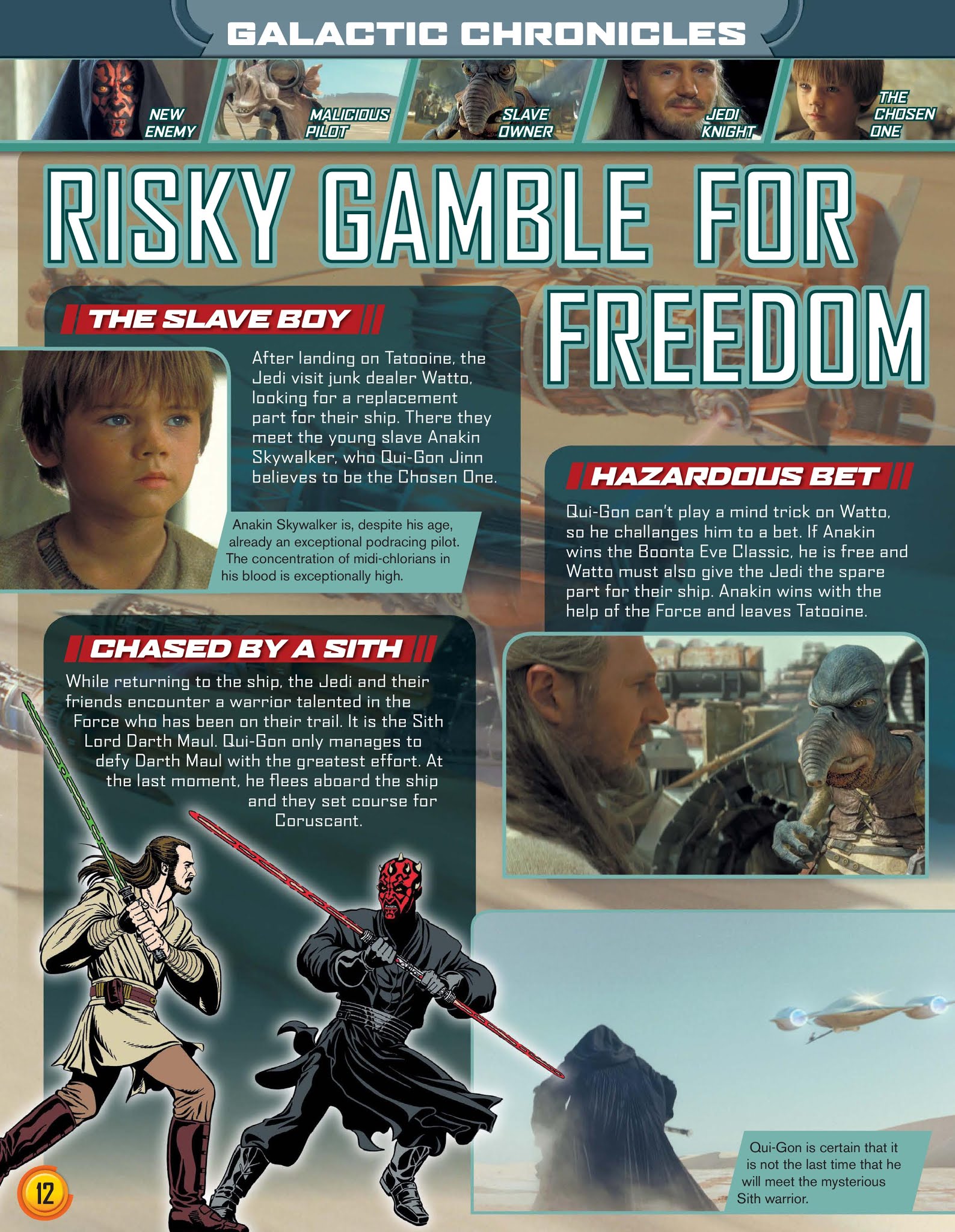 Read online Star Wars Jedi Master Magazine comic -  Issue #1 - 10