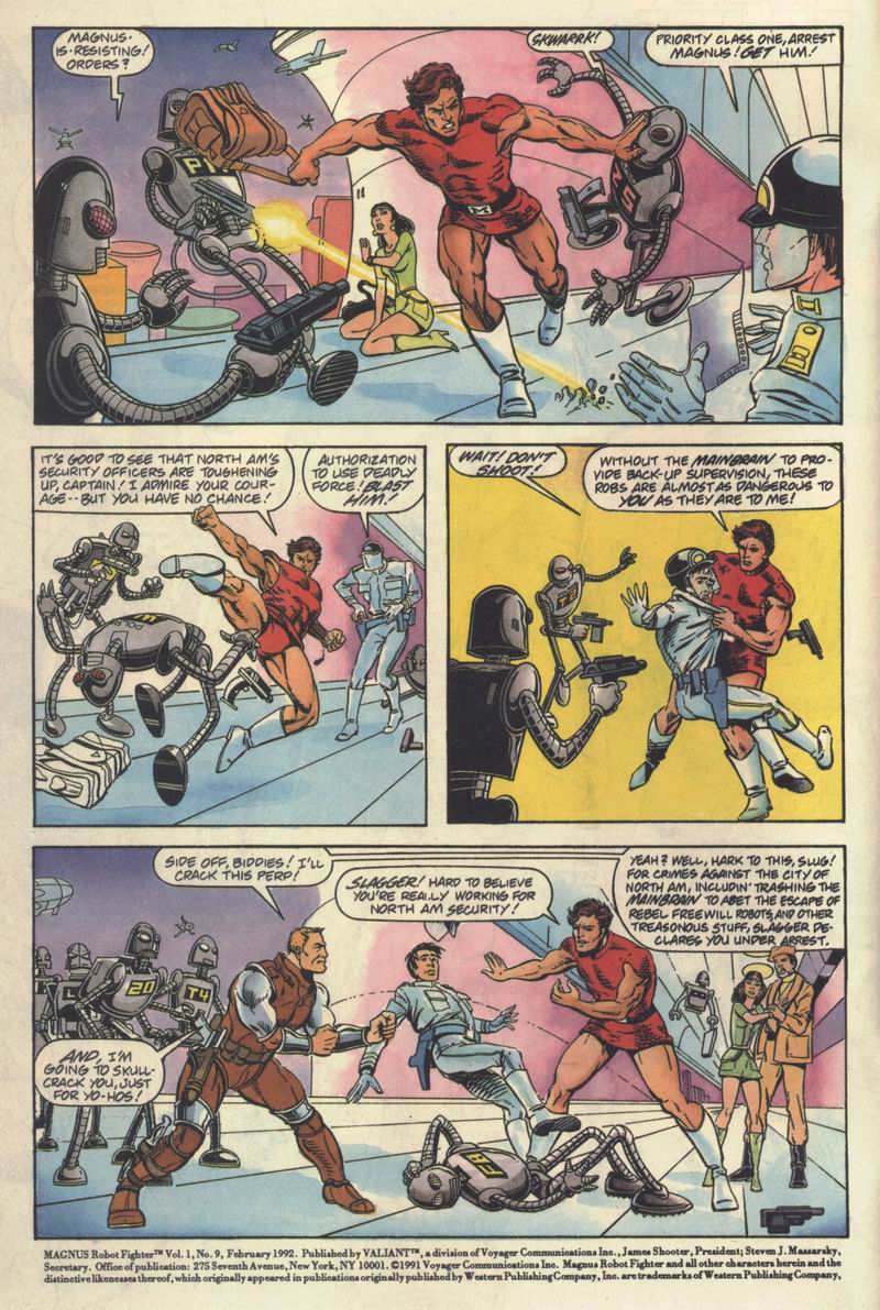 Read online Magnus Robot Fighter (1991) comic -  Issue #9 - 3