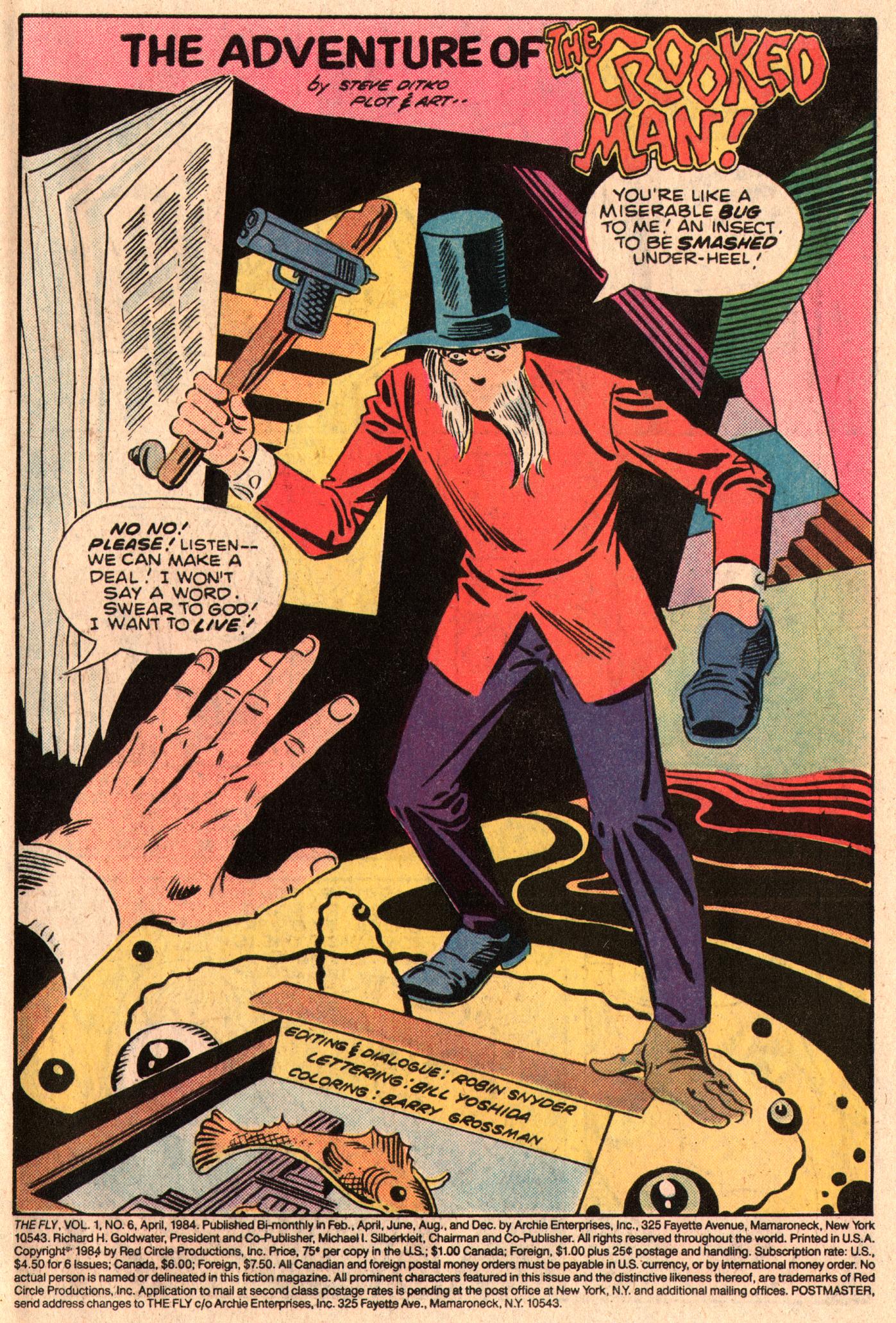 Read online The Fly (1983) comic -  Issue #6 - 3