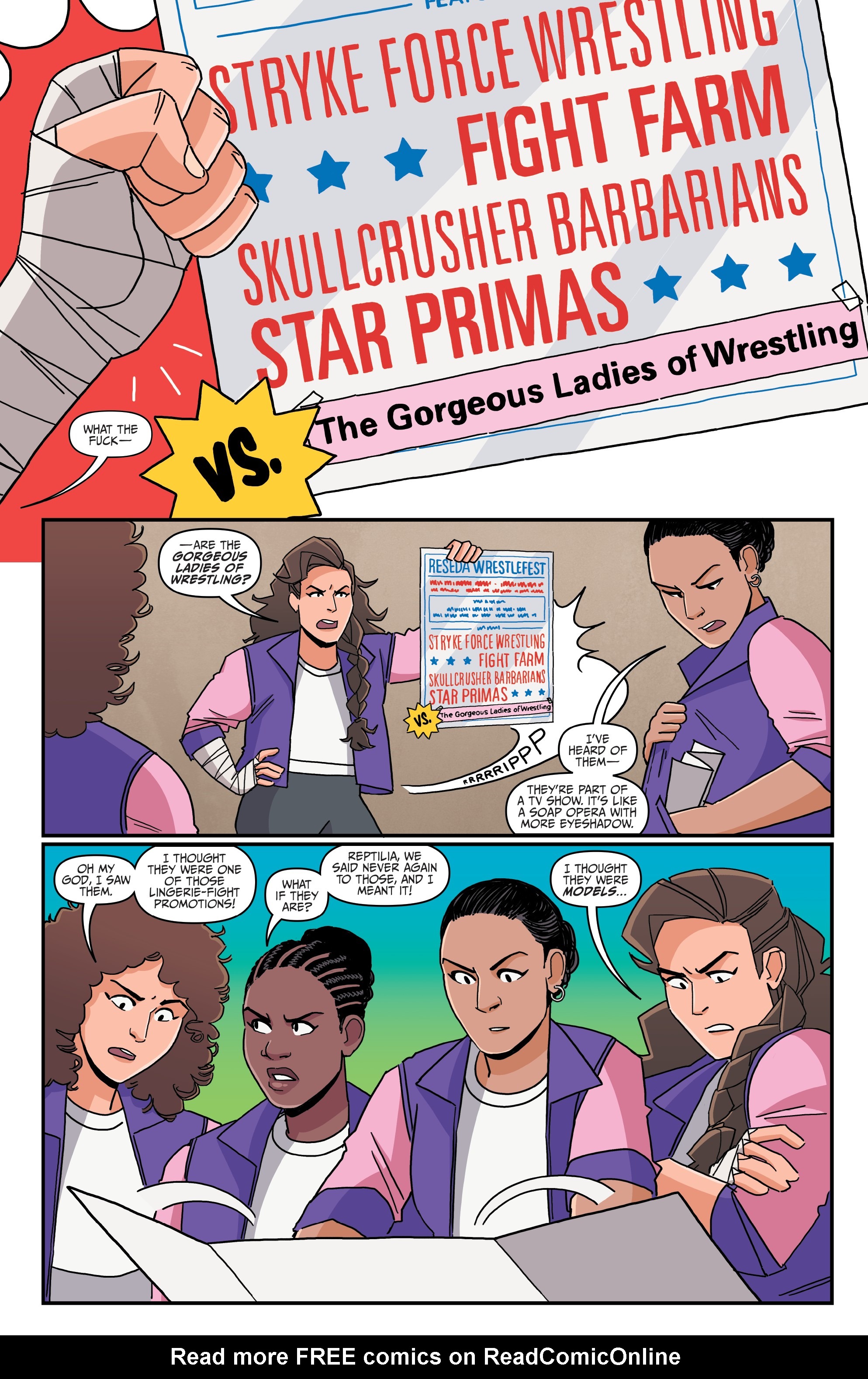 Read online GLOW comic -  Issue #2 - 3