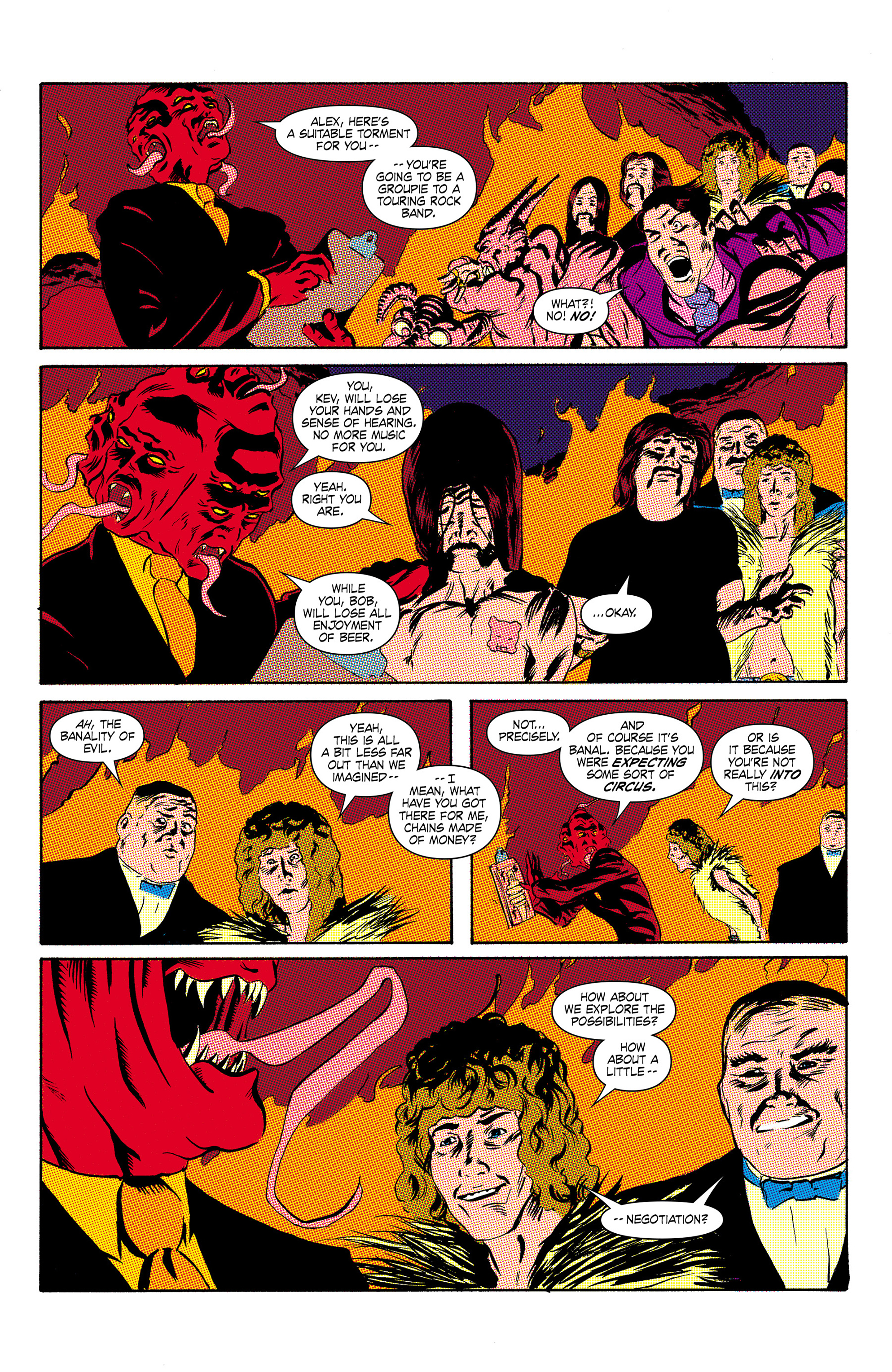 Read online This Damned Band comic -  Issue #6 - 17