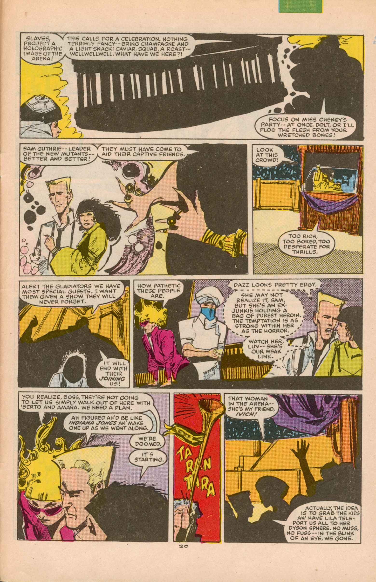 The New Mutants Issue #29 #36 - English 20