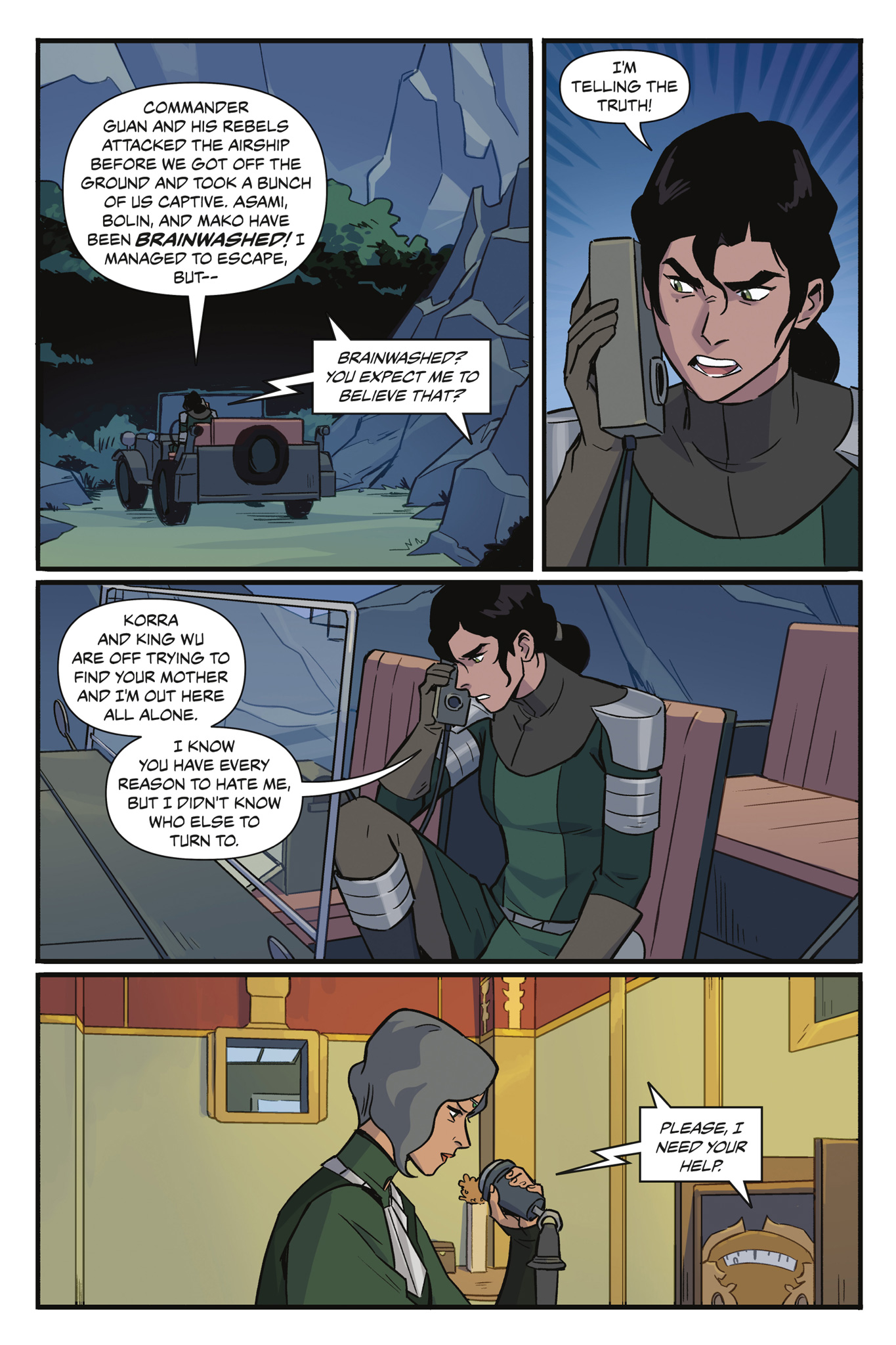 Read online Nickelodeon The Legend of Korra: Ruins of the Empire comic -  Issue # TPB 2 - 48