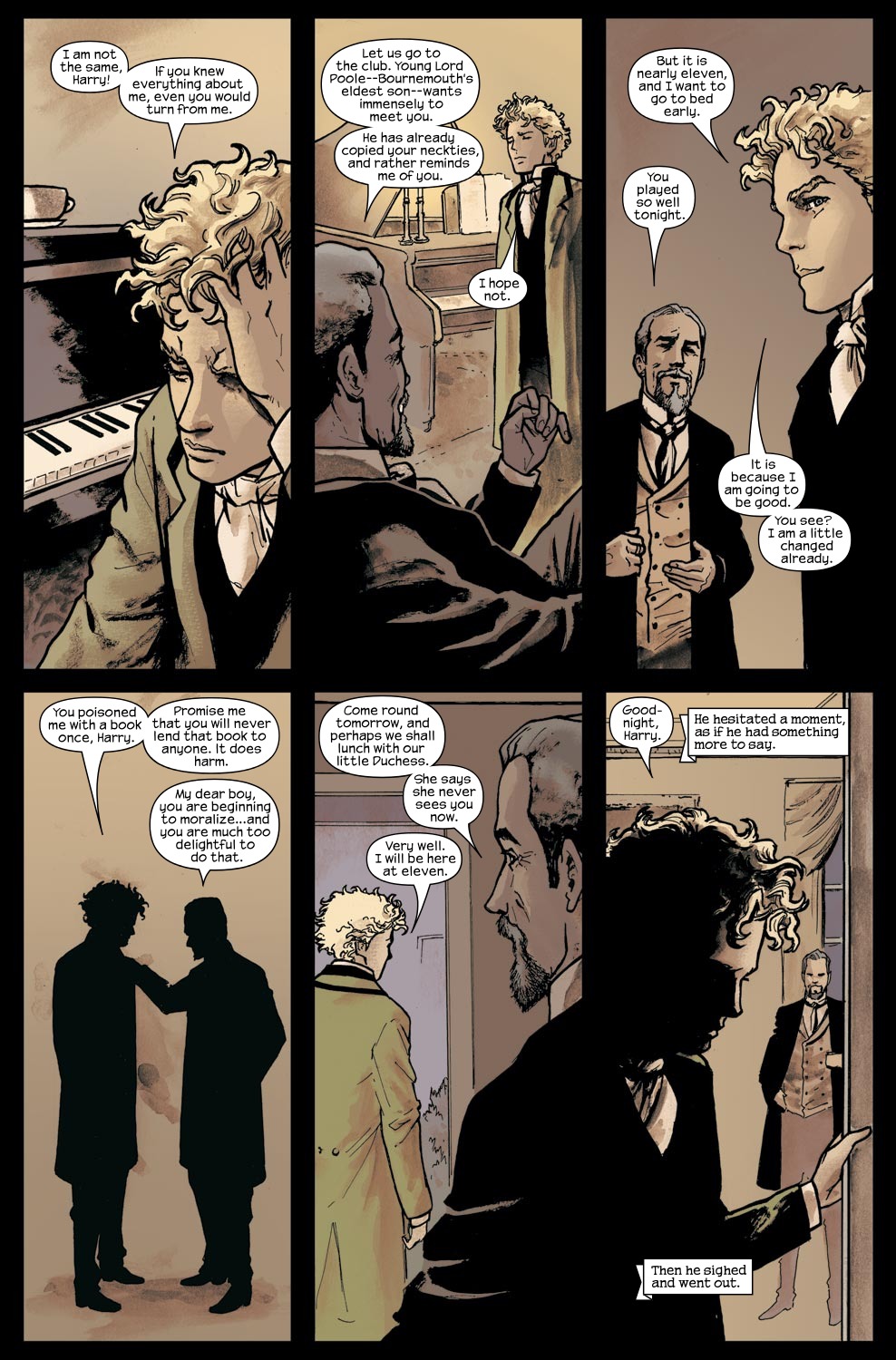Read online Marvel Illustrated: The Picture of Dorian Gray comic -  Issue #6 - 17