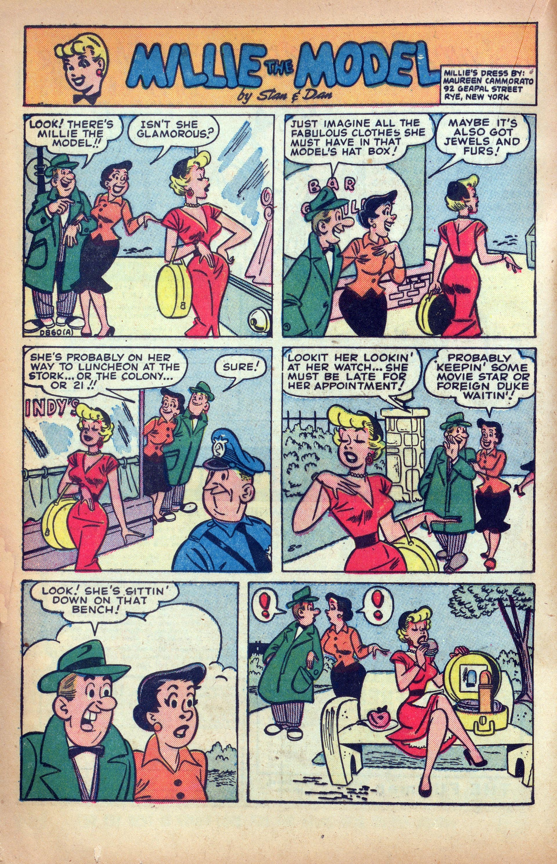Read online Millie the Model comic -  Issue #53 - 20