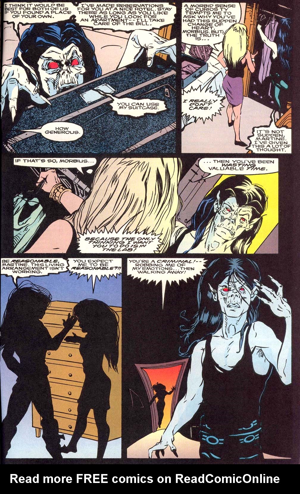 Read online Morbius: The Living Vampire (1992) comic -  Issue #26 - 21