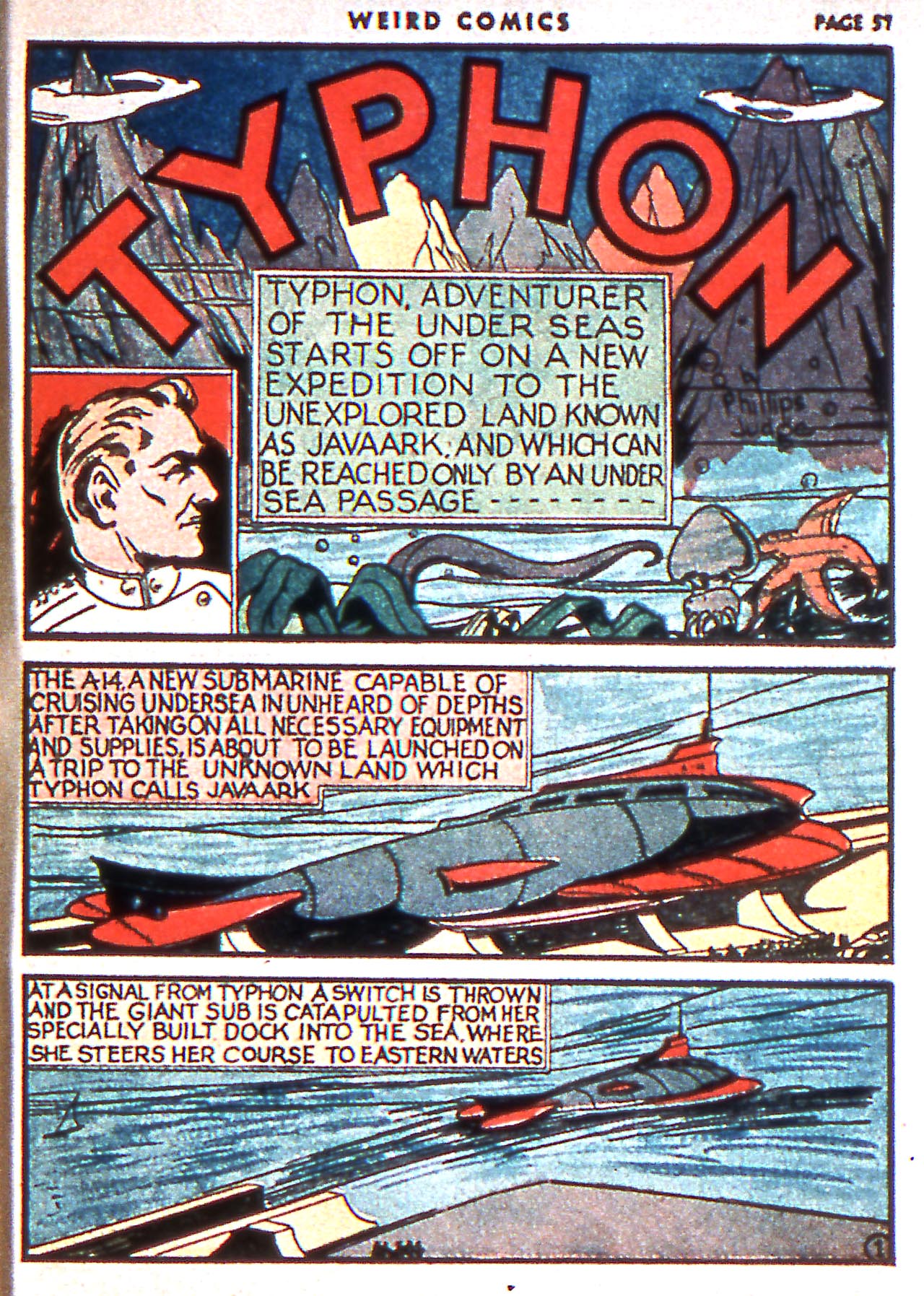 Read online Weird Comics comic -  Issue #4 - 59