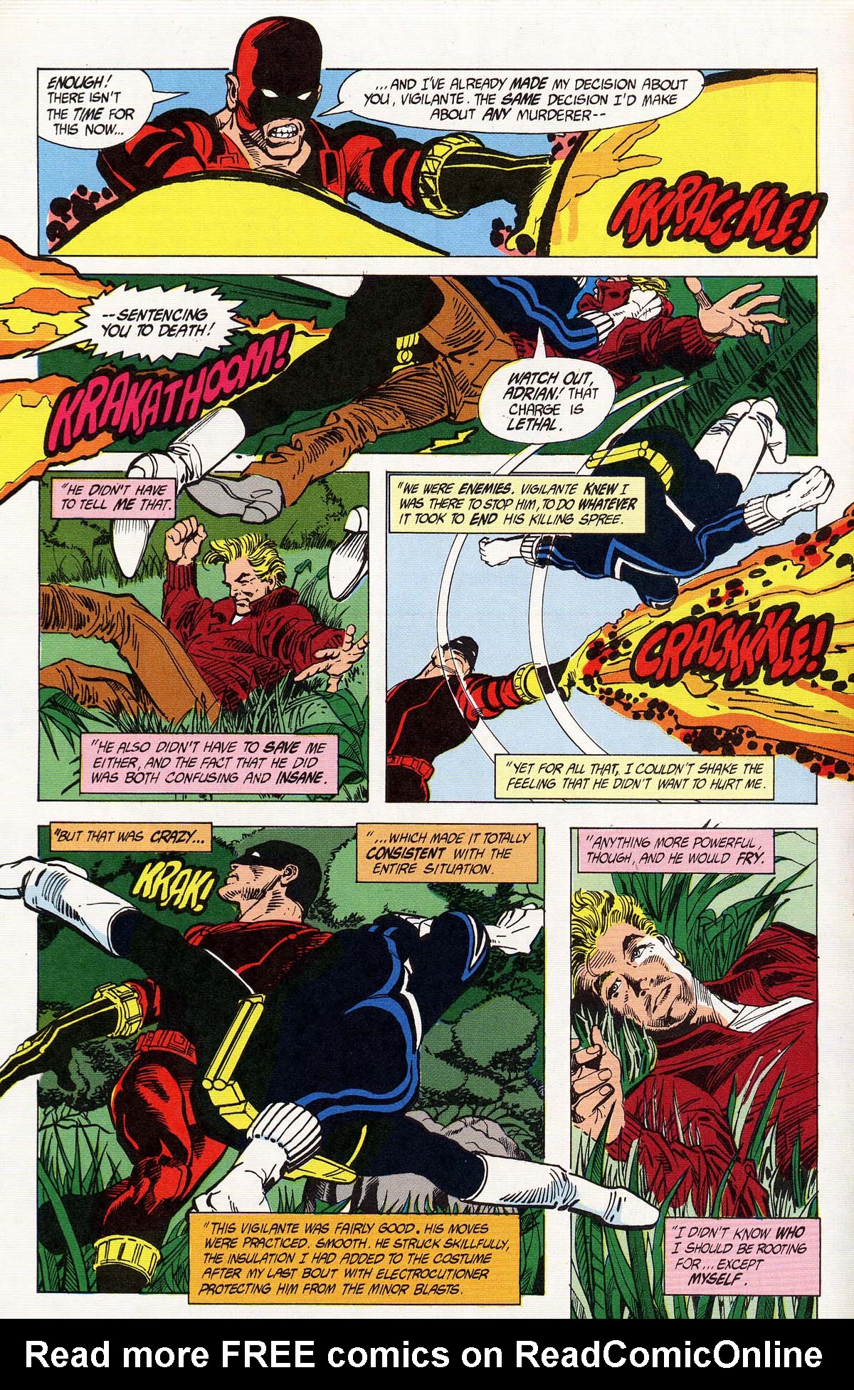 Read online Vigilante (1983) comic -  Issue #27 - 8