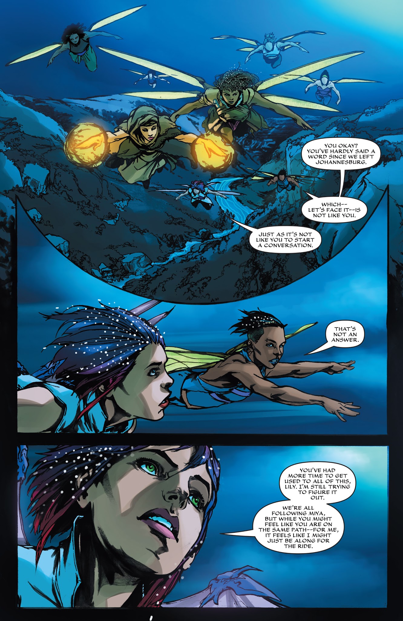 Read online Michael Turner's Eternal Soulfire comic -  Issue #5 - 17