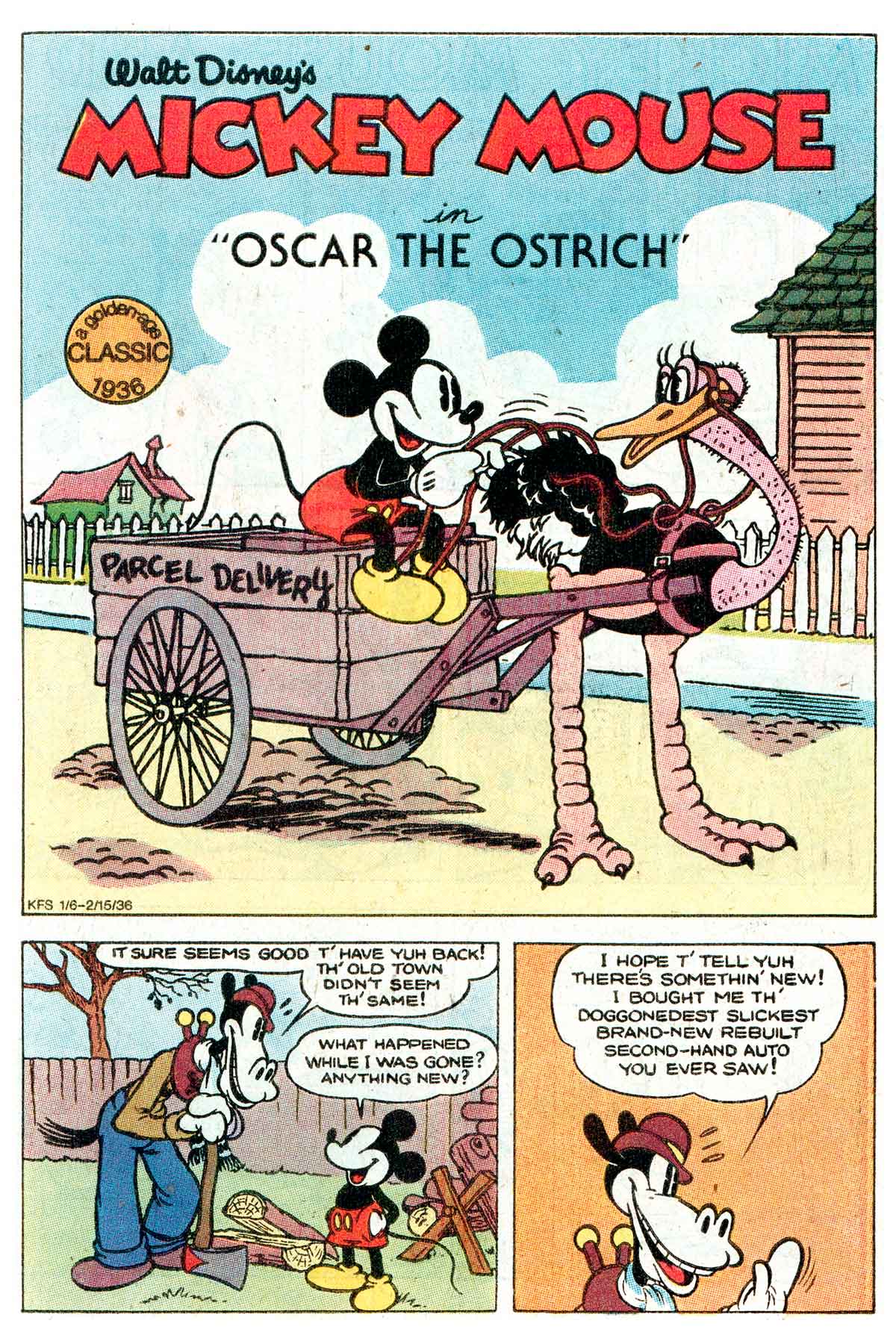 Read online Walt Disney's Mickey Mouse comic -  Issue #241 - 3