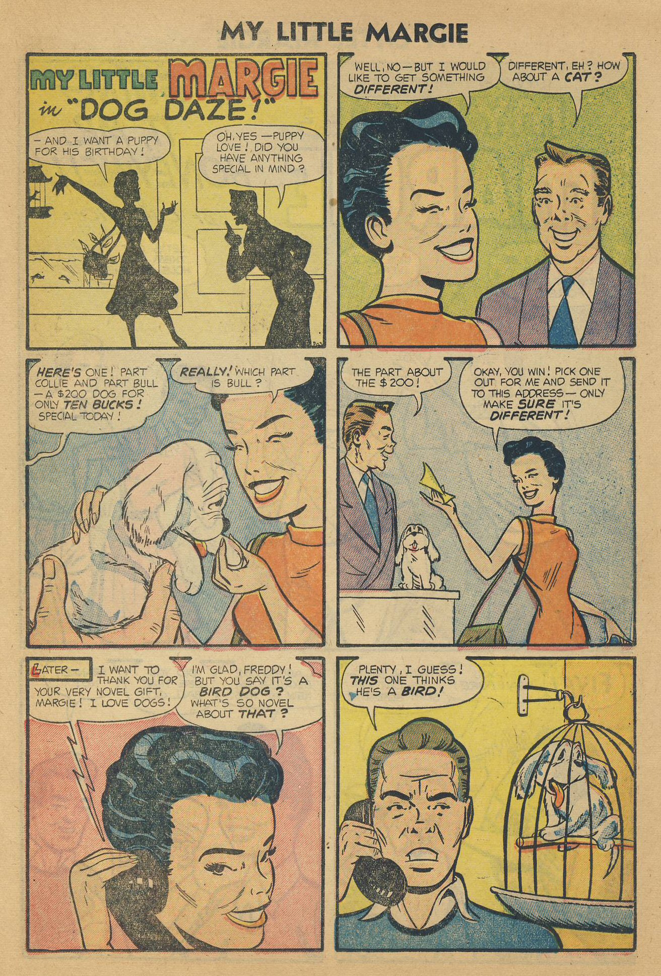 Read online My Little Margie (1954) comic -  Issue #4 - 15