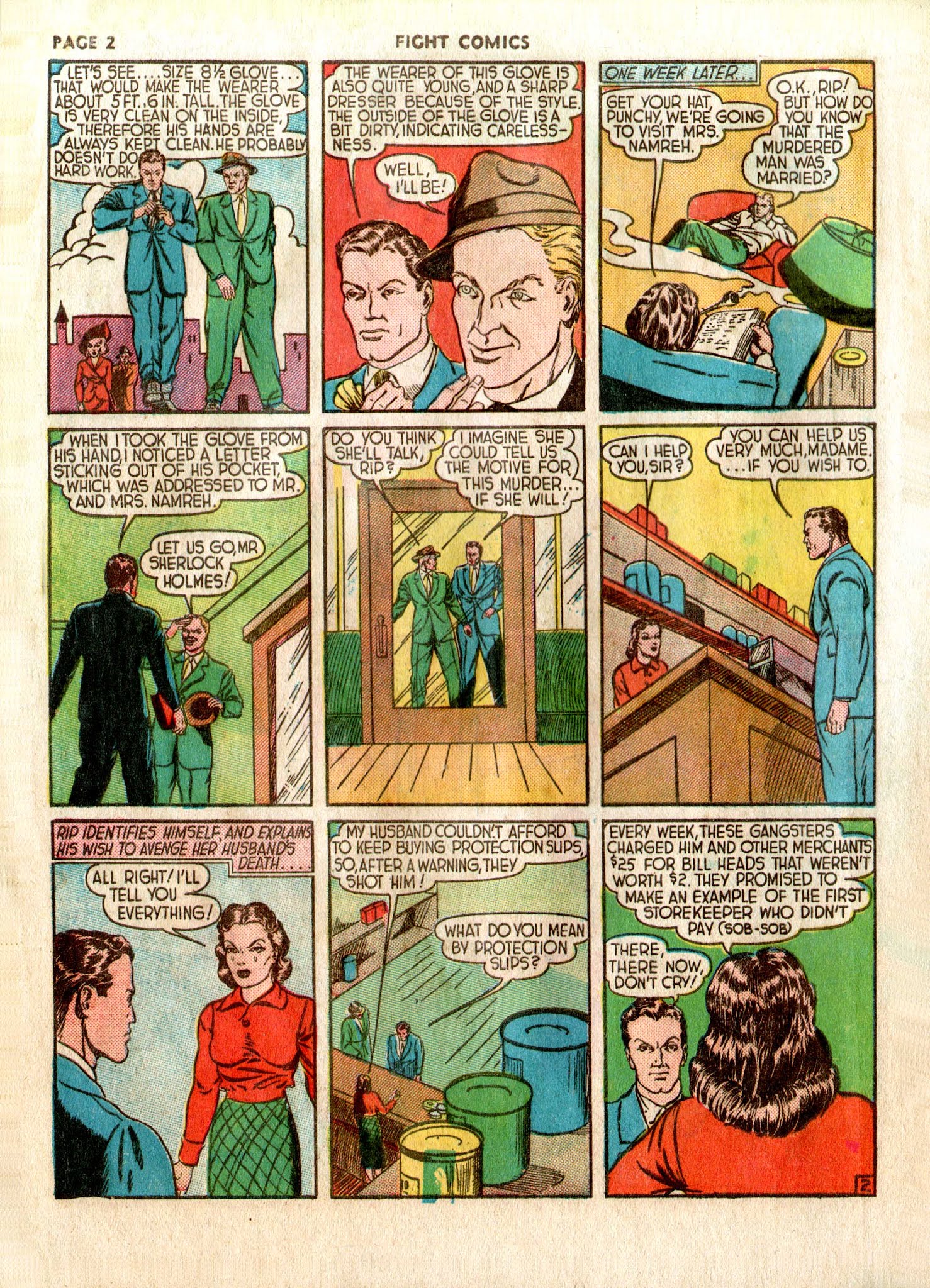 Read online Fight Comics comic -  Issue #7 - 5