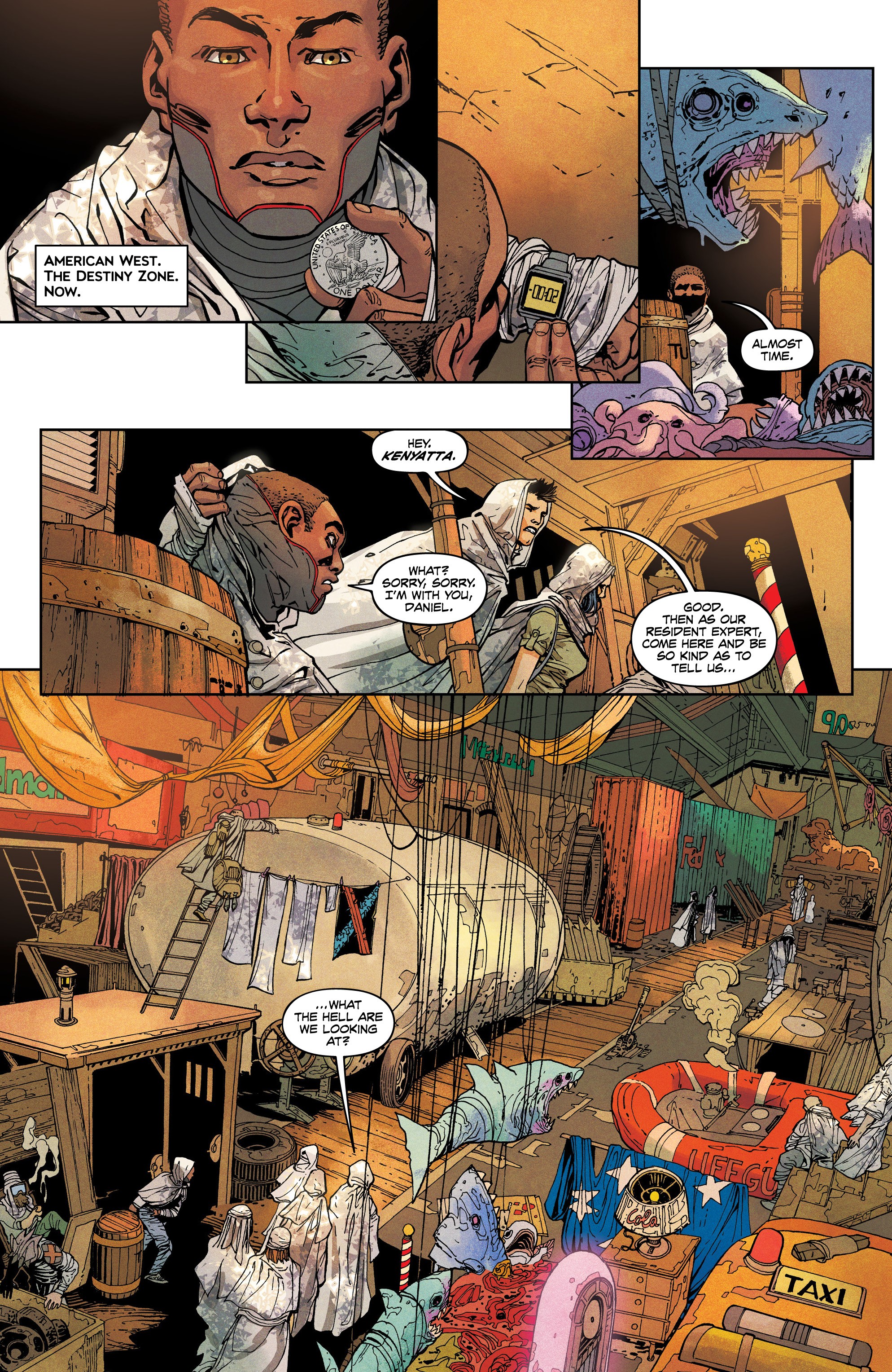 Read online Undiscovered Country comic -  Issue #3 - 5