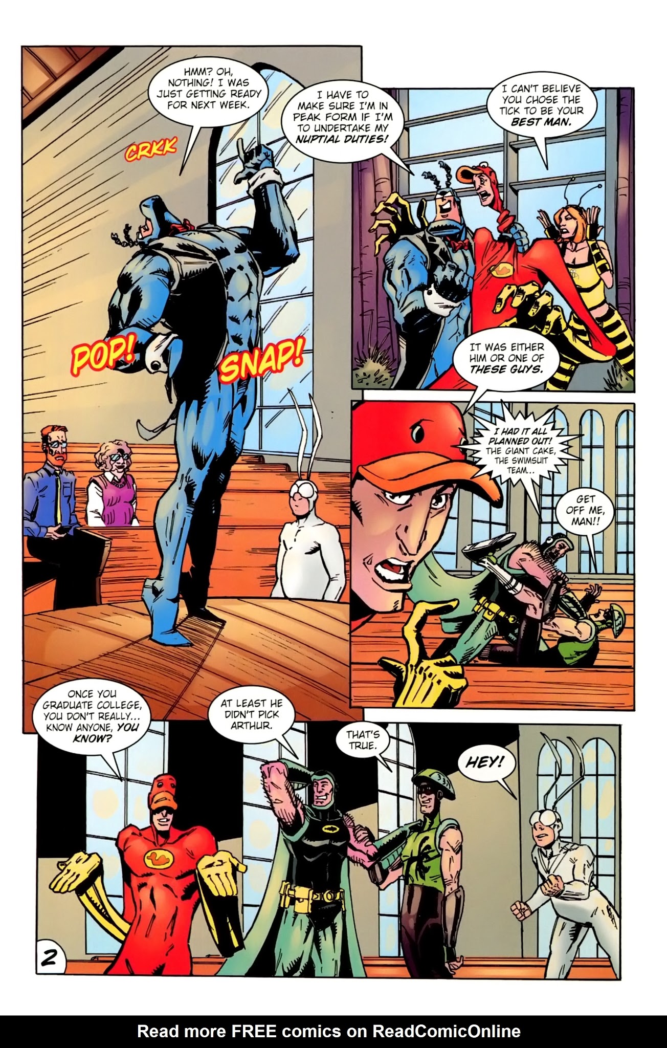 Read online Free Comic Book Day 2018 comic -  Issue # The Tick - 20