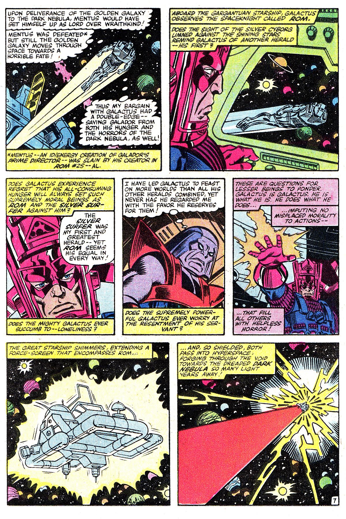 Read online ROM (1979) comic -  Issue #27 - 8