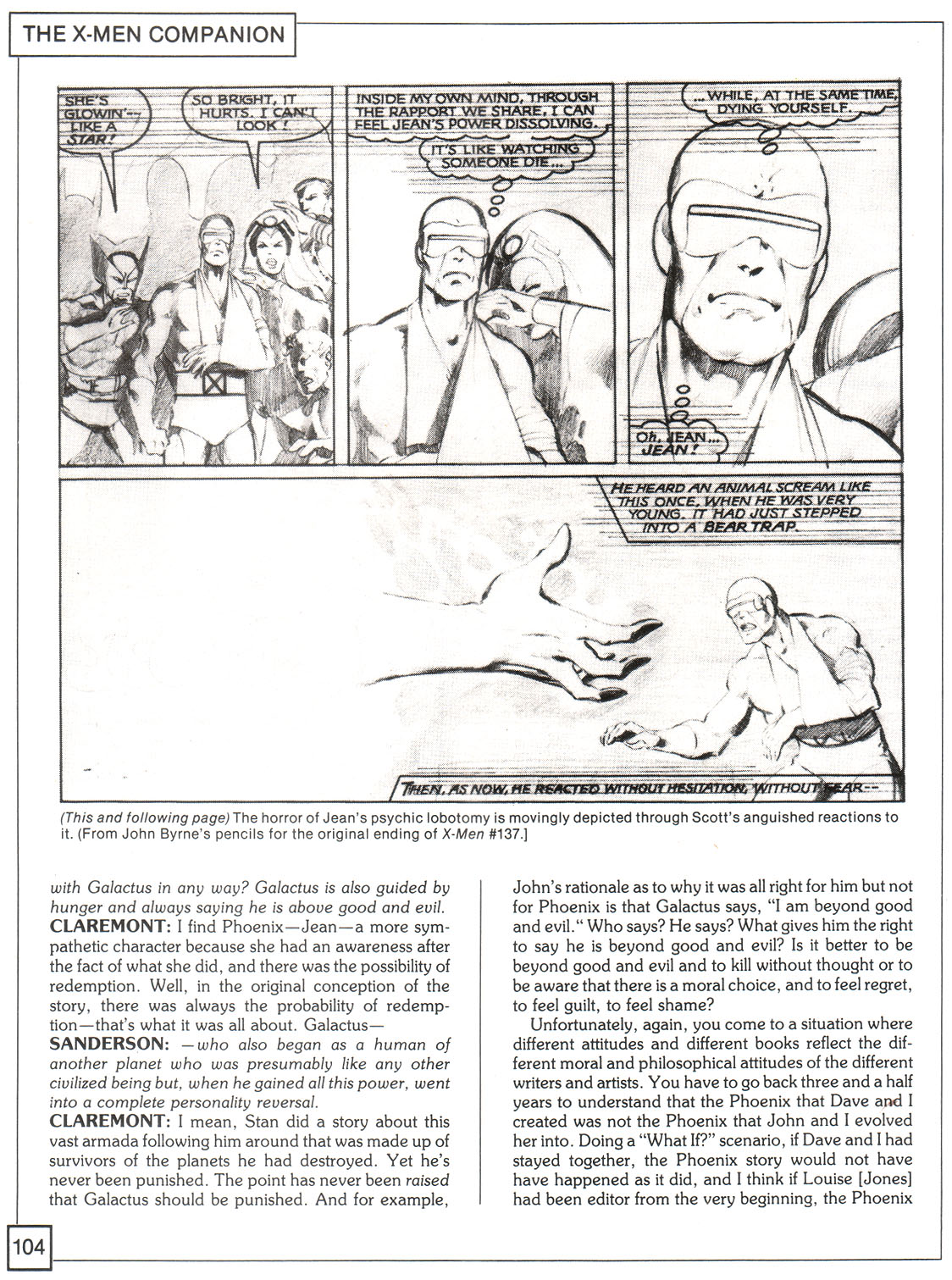 Read online The X-Men Companion comic -  Issue #1 - 104