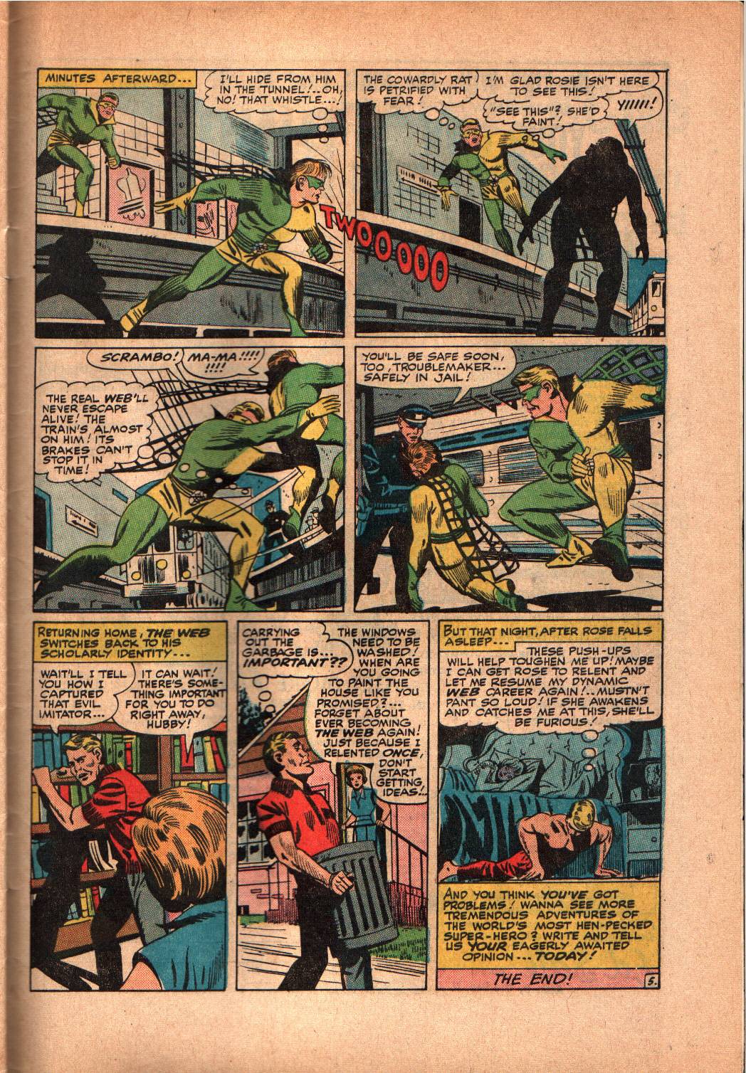 Read online Fly Man comic -  Issue #36 - 28