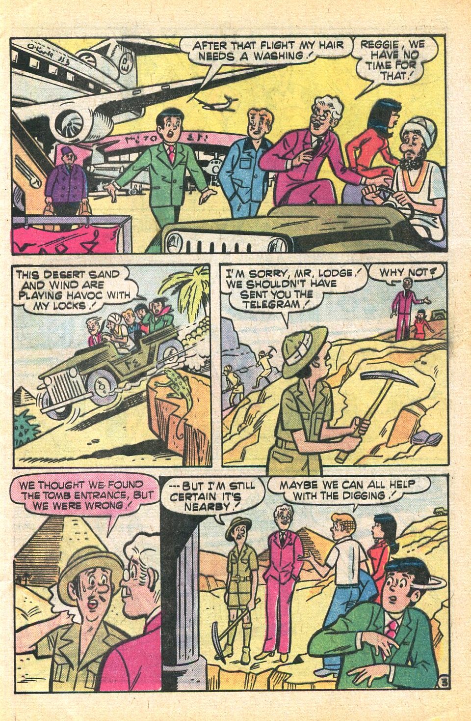 Read online Reggie and Me (1966) comic -  Issue #110 - 5