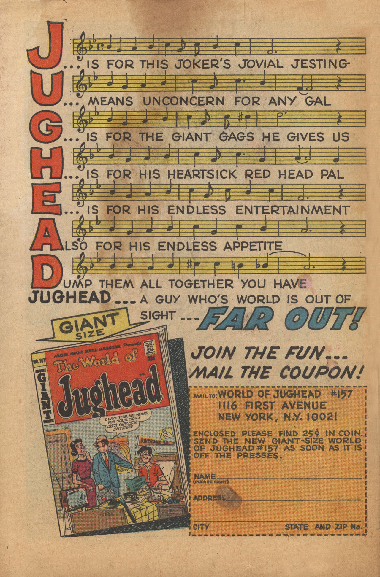 Read online Jughead (1965) comic -  Issue #161 - 33