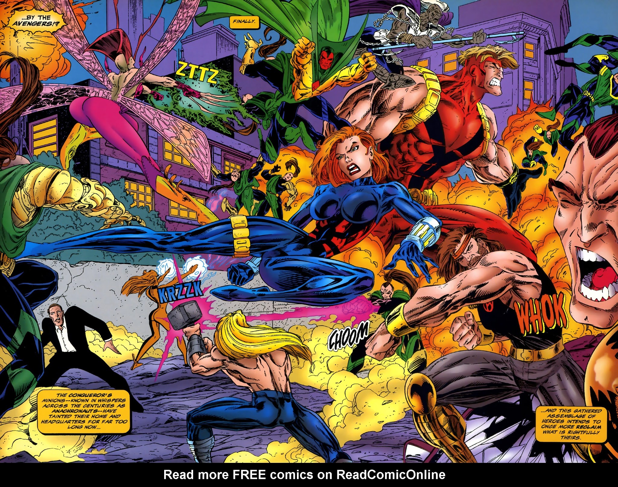 Read online Avengers: Timeslide comic -  Issue # Full - 4
