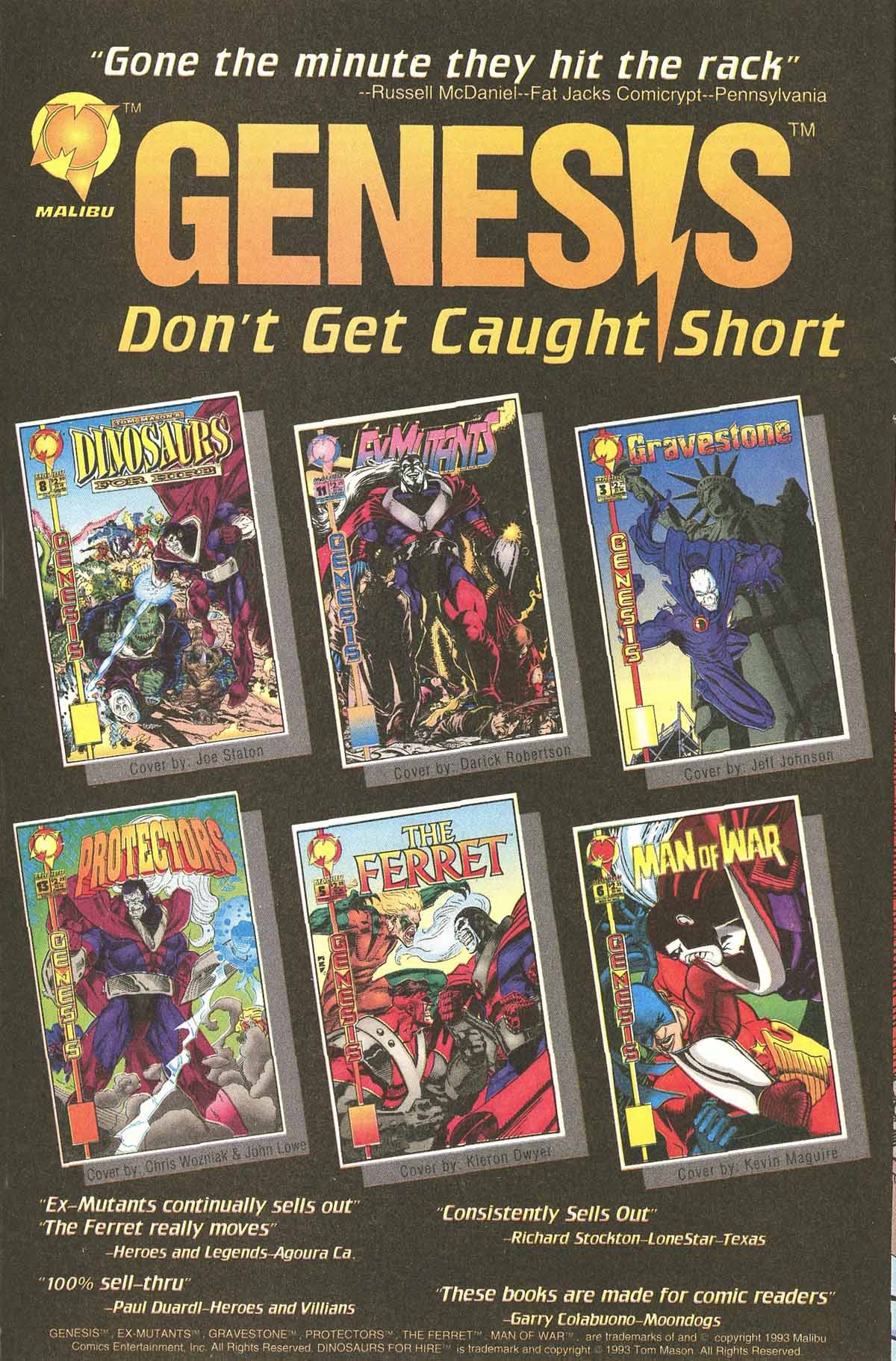 Read online Dinosaurs For Hire comic -  Issue #7 - 11