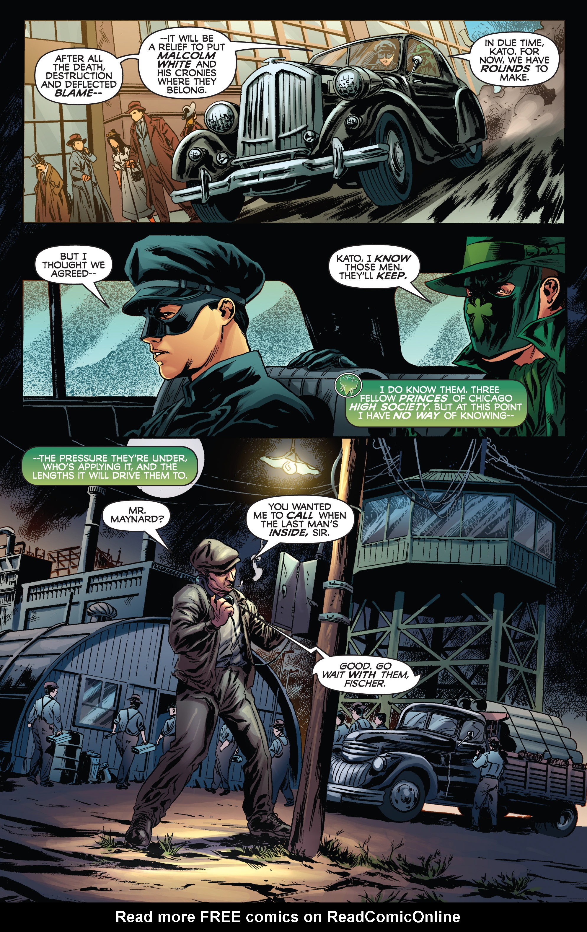 Read online The Green Hornet (2013) comic -  Issue # Full - 161