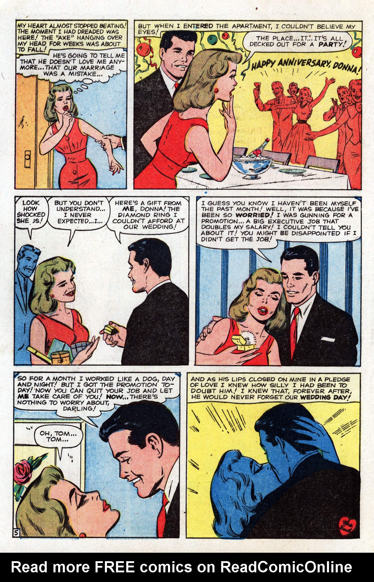 Read online Love Romances comic -  Issue #94 - 32