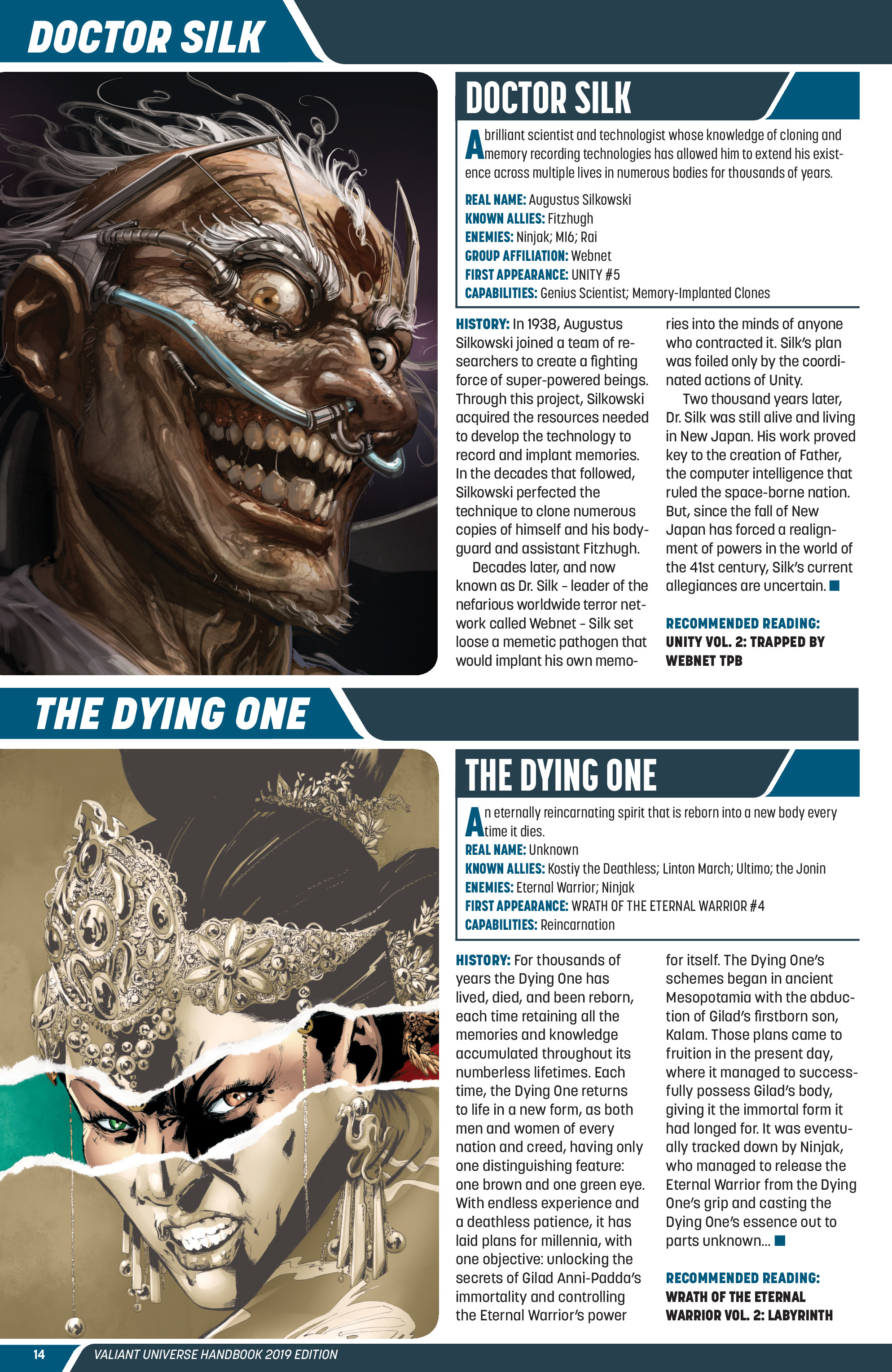 Read online Valiant Universe Handbook 2019 Edition comic -  Issue # Full - 16