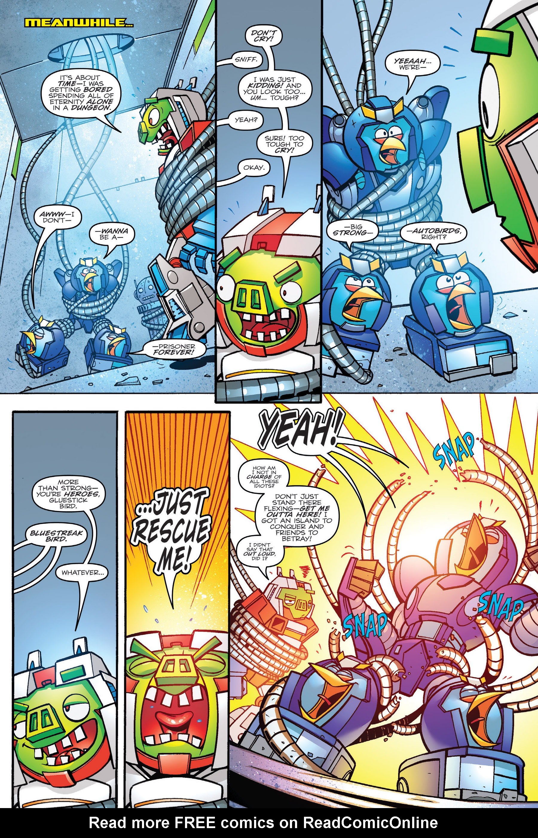 Read online Angry Birds Transformers: Age of Eggstinction comic -  Issue # Full - 59