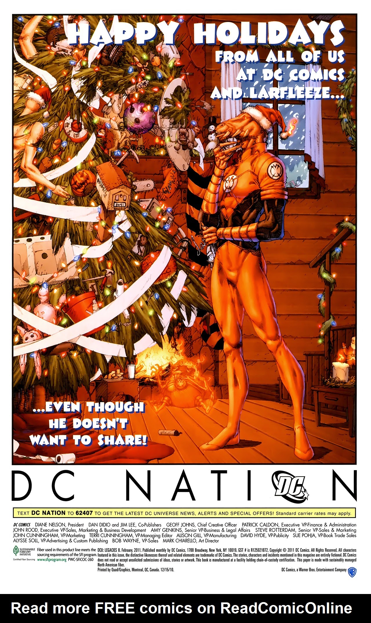 Read online DC Universe: Legacies comic -  Issue #8 - 32