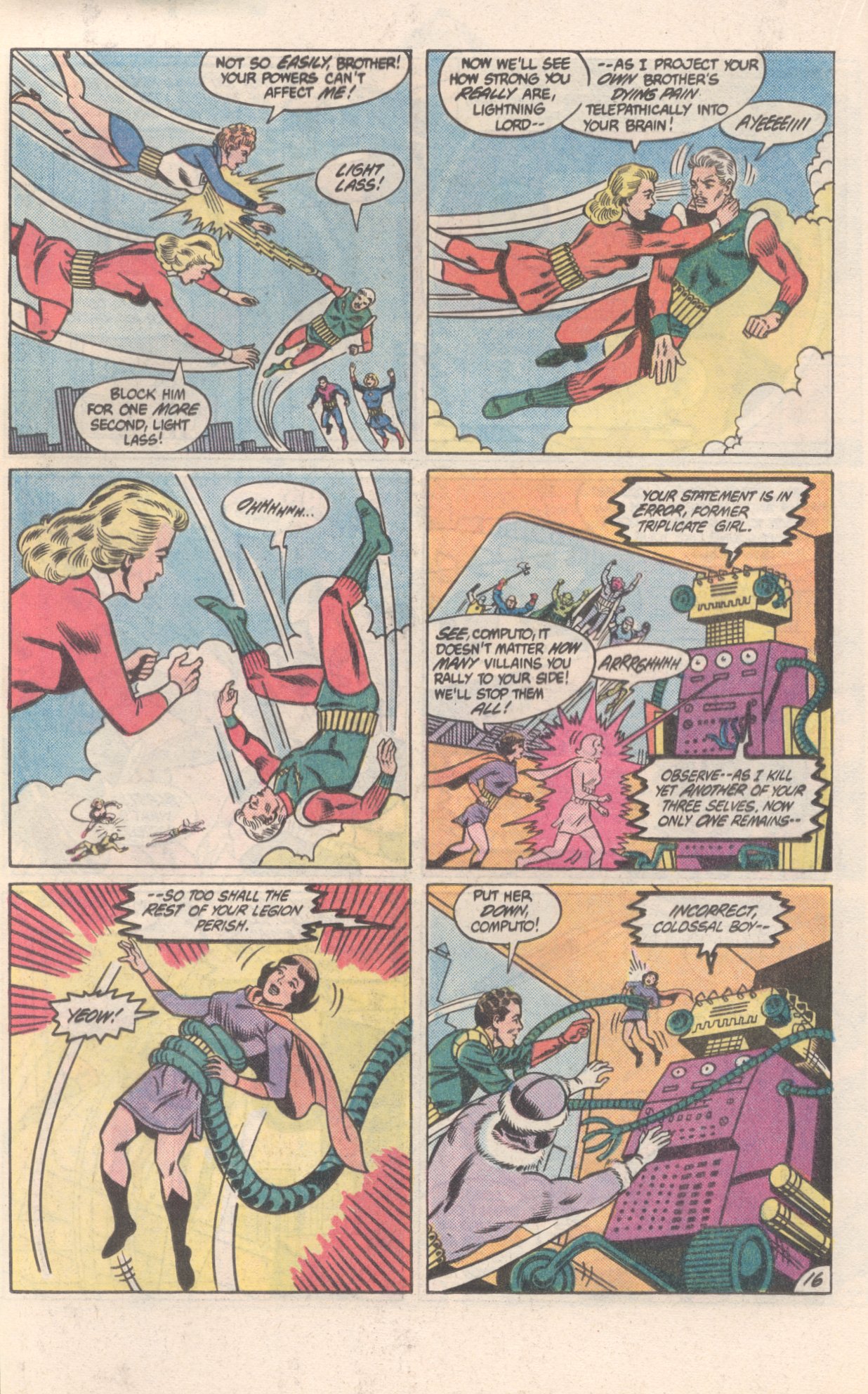 Read online Legion of Super-Heroes (1980) comic -  Issue #300 - 17