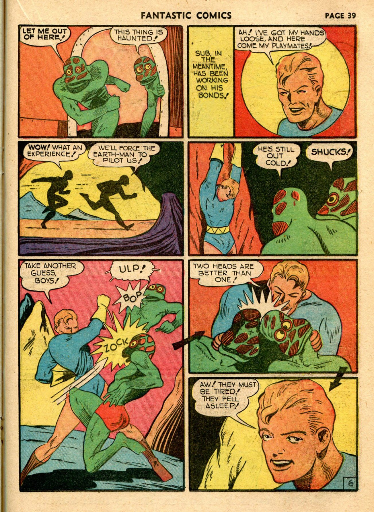 Read online Fantastic Comics comic -  Issue #21 - 37