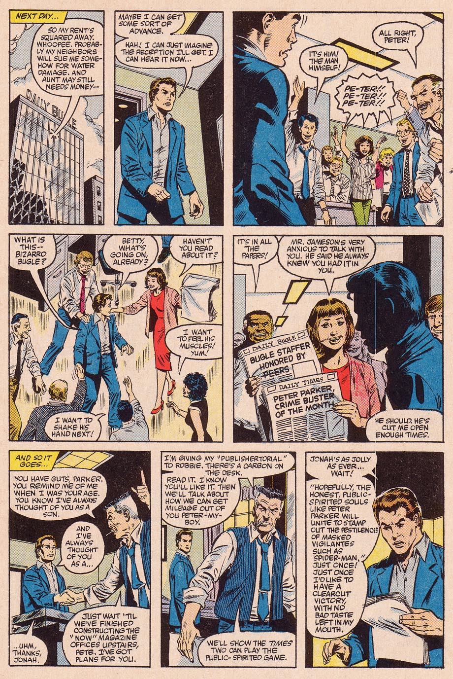 Read online Web of Spider-Man (1985) comic -  Issue #12 - 13