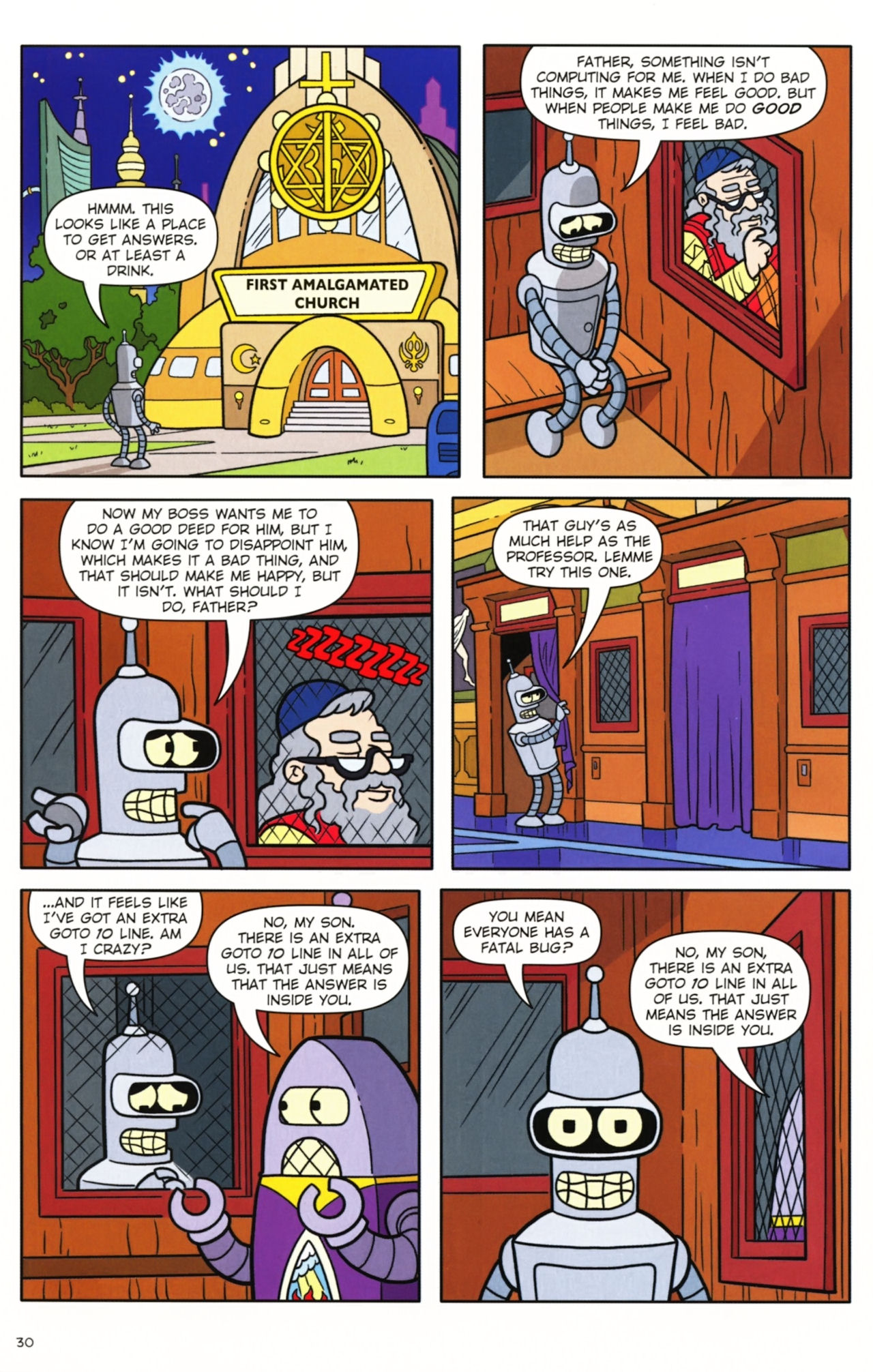 Read online Futurama Comics comic -  Issue #47 - 25