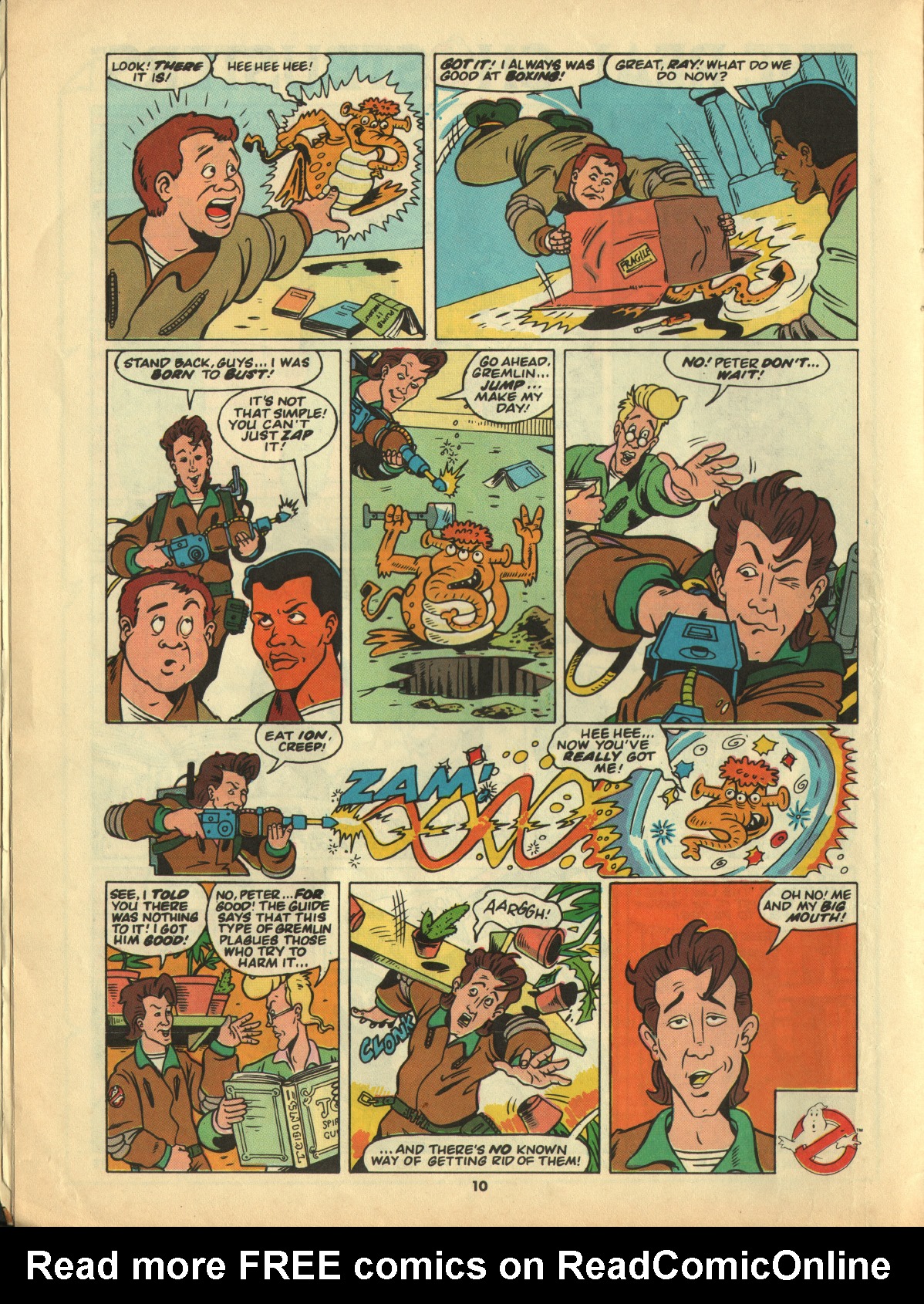 Read online The Real Ghostbusters comic -  Issue #28 - 10