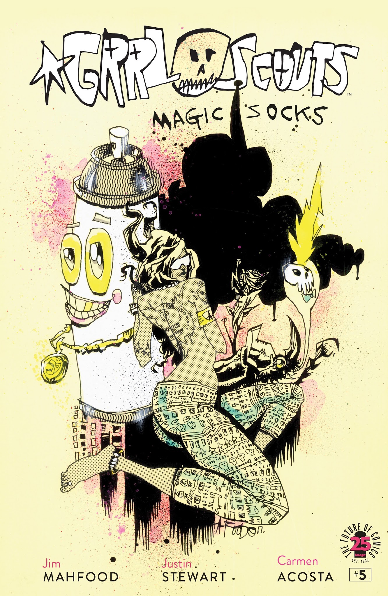 Read online Grrl Scouts: Magic Socks comic -  Issue #5 - 1