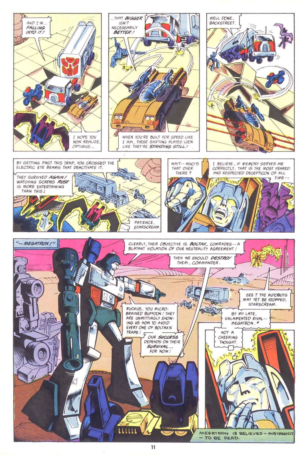 Read online The Transformers (UK) comic -  Issue #196 - 10