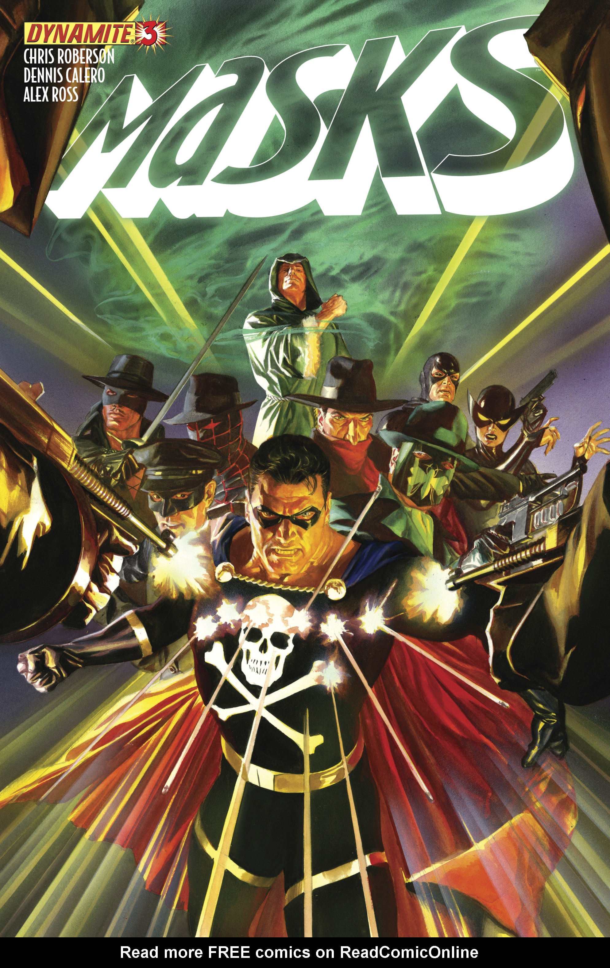 Read online Masks comic -  Issue #3 - 1