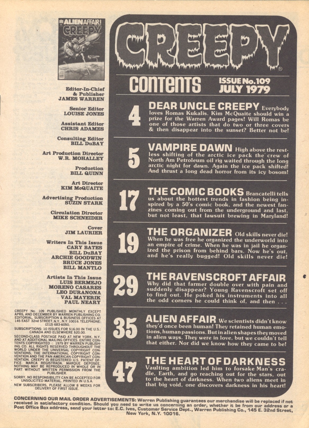 Creepy (1964) Issue #109 #109 - English 3