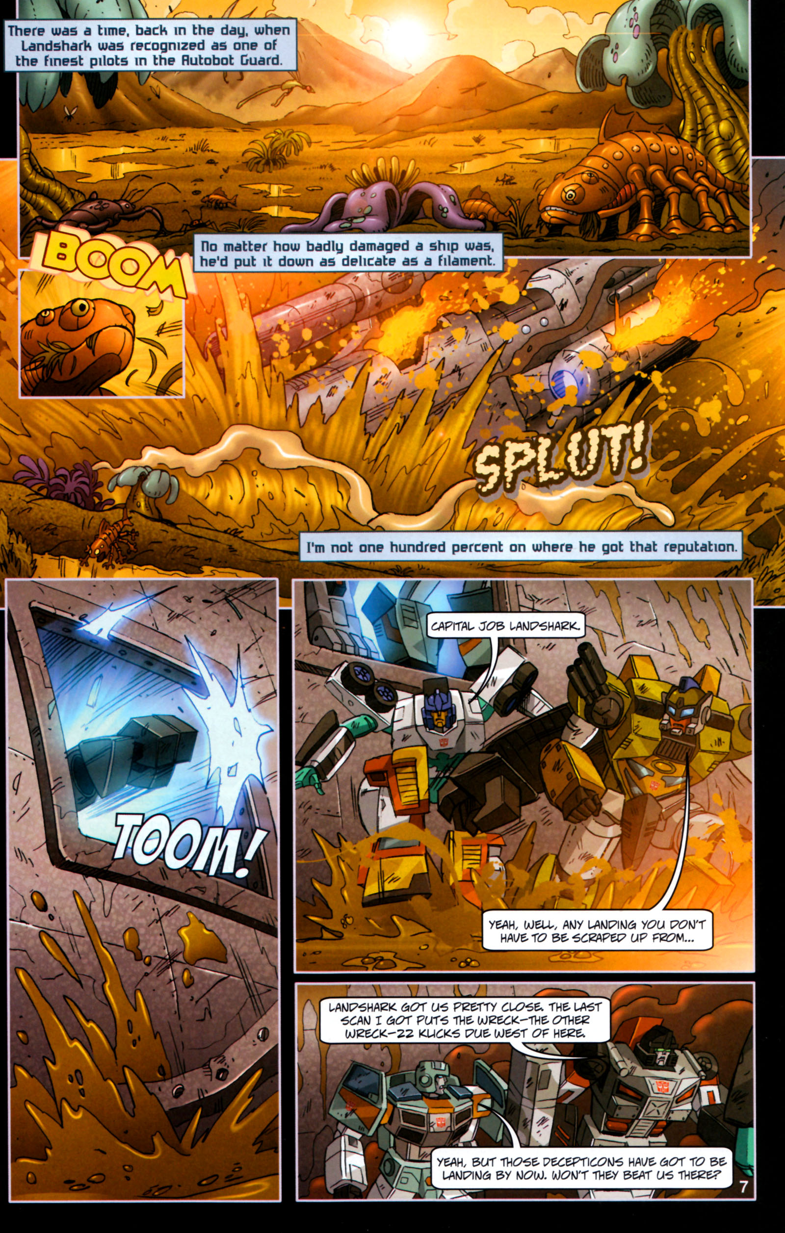Read online Transformers: Timelines comic -  Issue #4 - 9