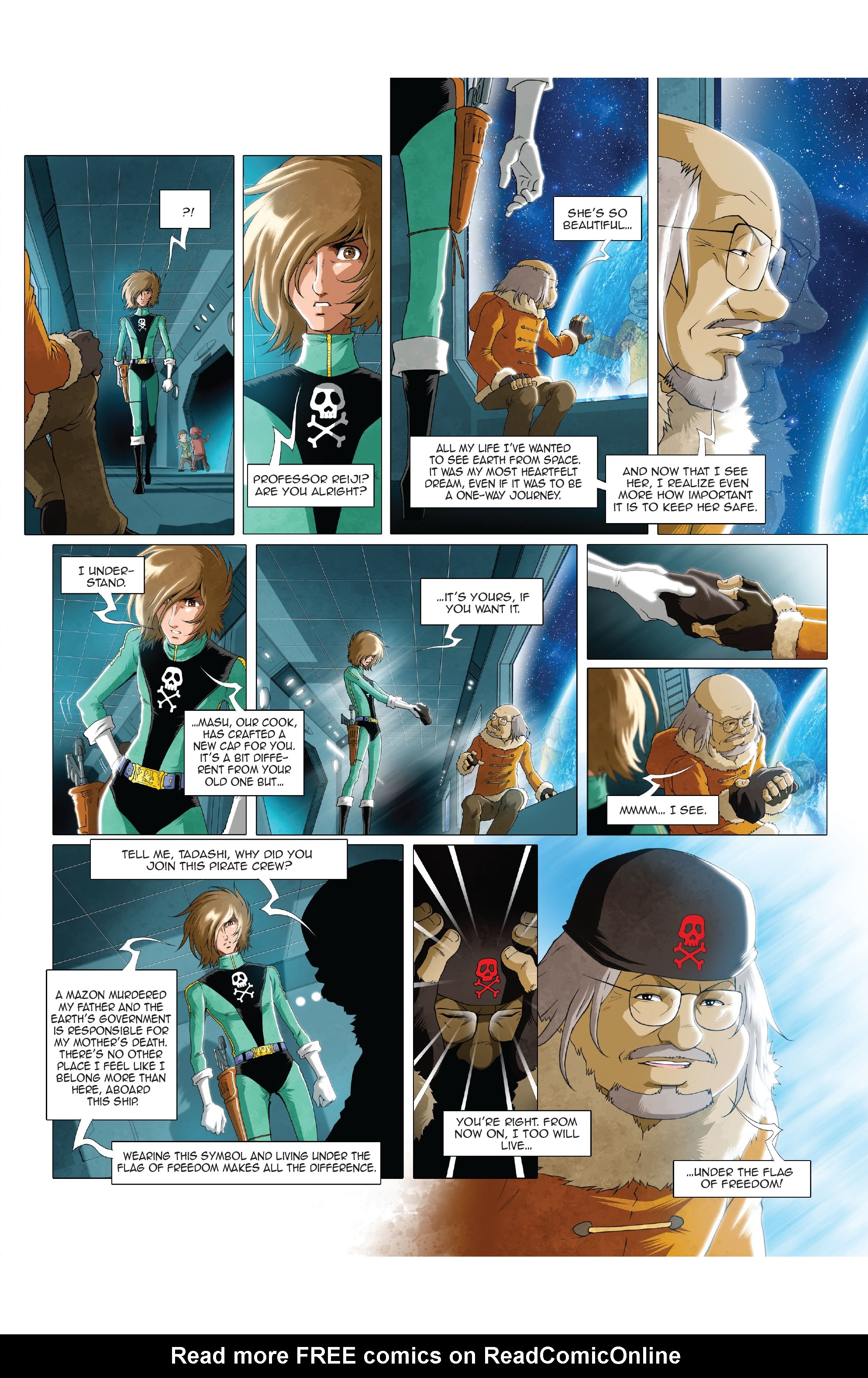 Read online Space Pirate Captain Harlock comic -  Issue #5 - 24