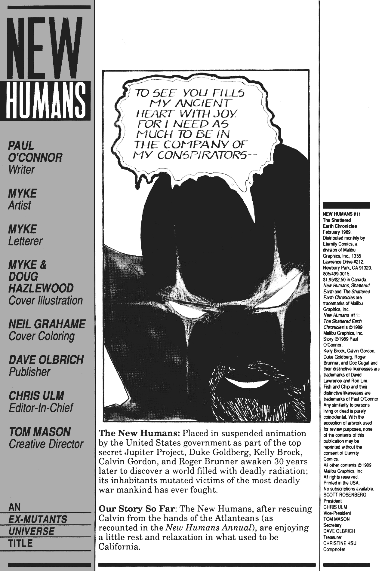 Read online The New Humans comic -  Issue #11 - 2