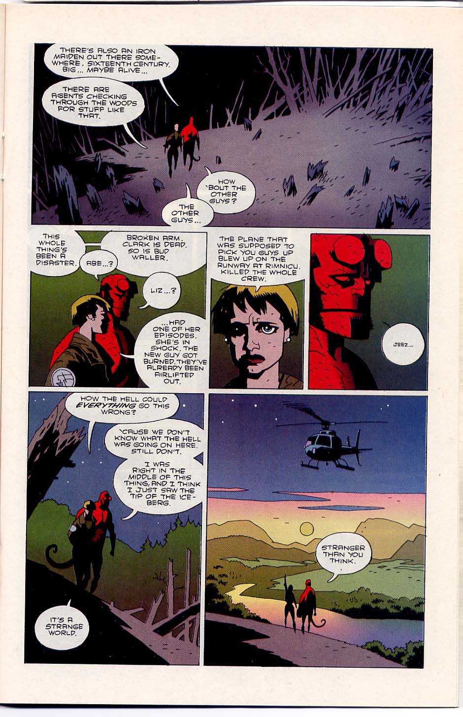Read online Hellboy: Wake the Devil comic -  Issue #5 - 23